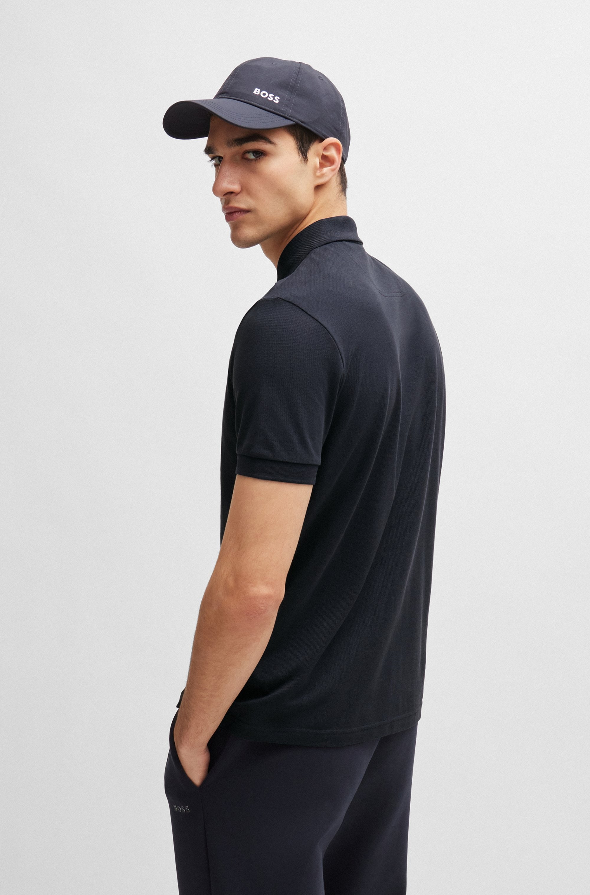 BOSS GREEN Poloshirt »Pio«, mit Polokragen