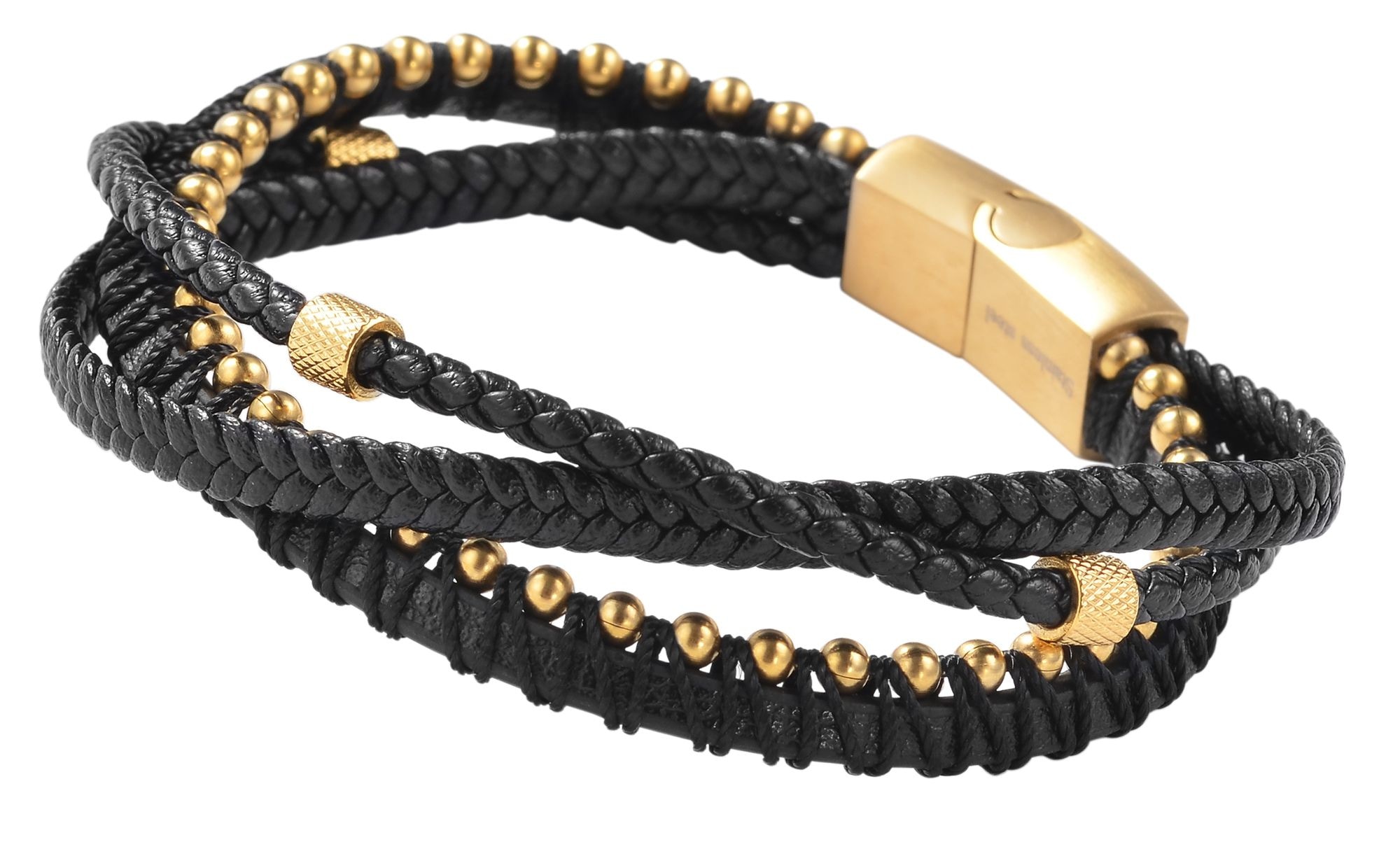 Adelia´s Lederarmband »Unisex Armband ¿ Lederarmband aus Leder 21 cm«