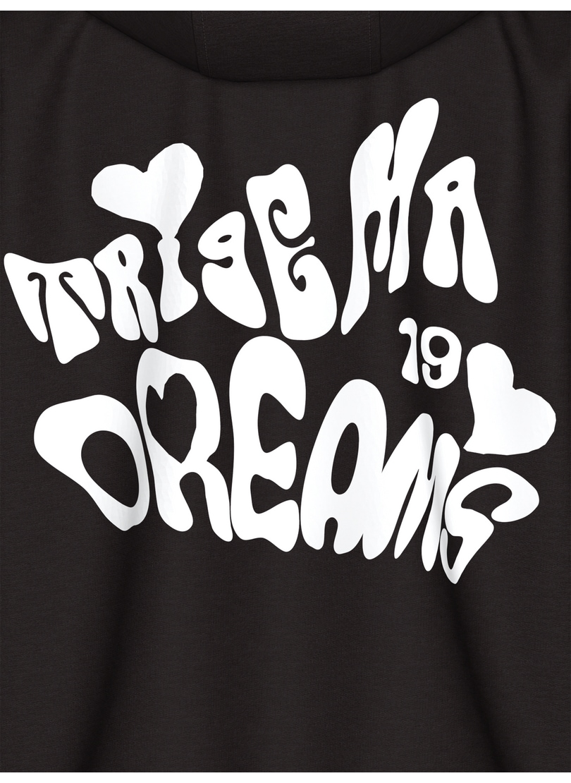 Trigema Sweatshirt »TRIGEMA Hoodie mit großem Rückenprint«

