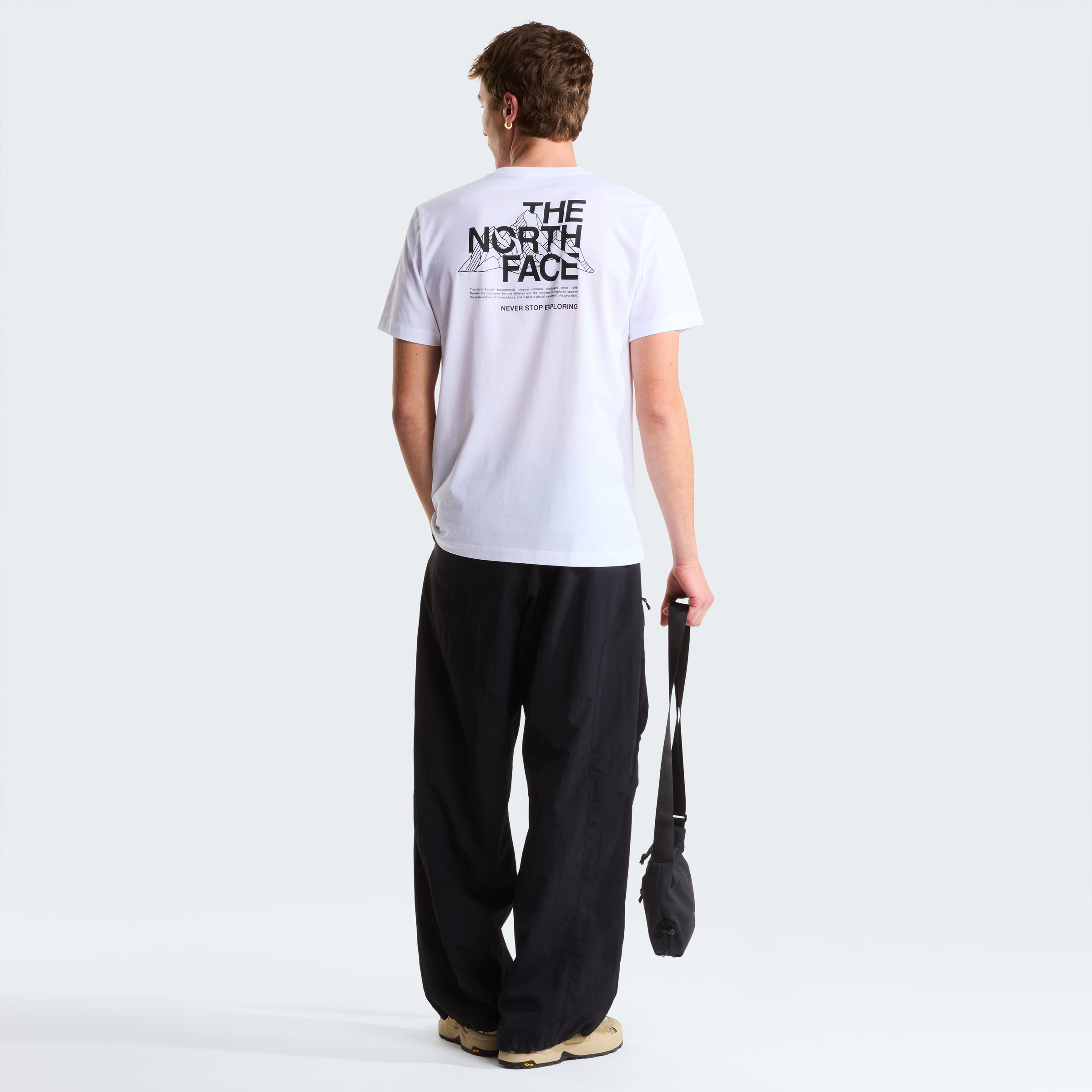 The North Face T-Shirt »M MOUNTAIN SKETCH  REGULAR SHORT SLEEVE TEE-GRAPHIC« normale Passform, kurze Ärmel, sportlicher Stil