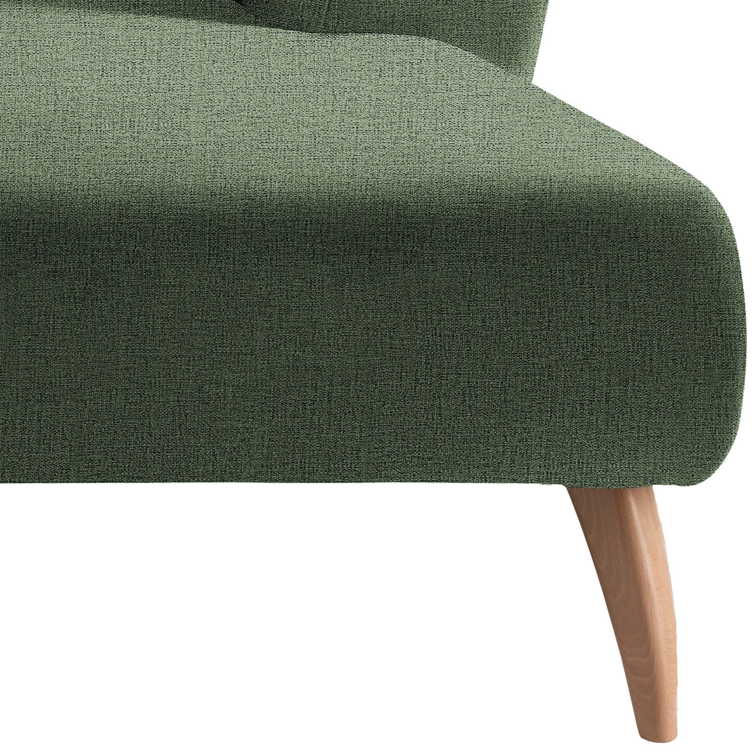 INOSIGN Ecksofa »Colori L-Form«, Holzfußfarbe wählbar, inkl. 4x Zierkissen