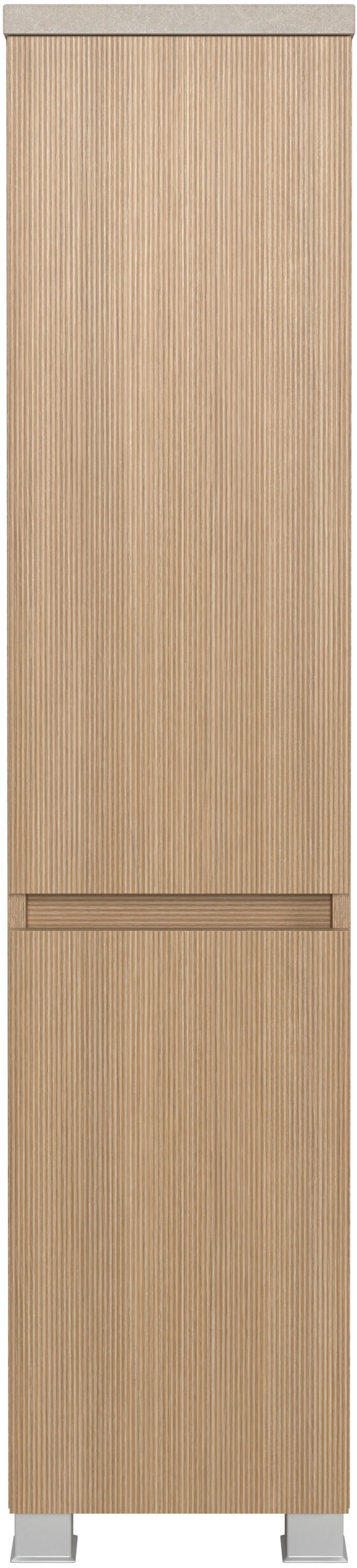 welltime Badmöbel-Set »Eixo«, Set 140 cm breit, Badmöbel mit LED-Beleuchtung