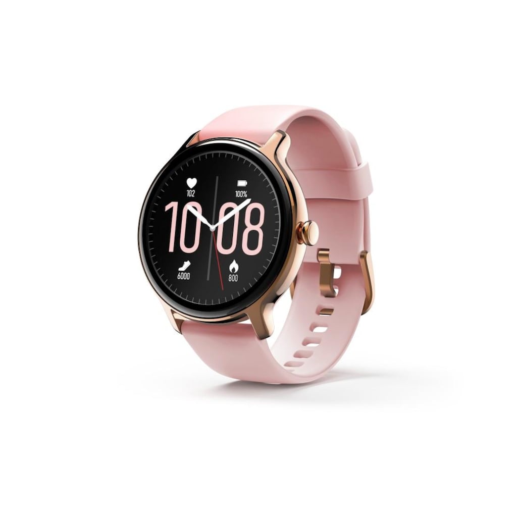 Hama Smartwatch »Smartwatch Damen Herren, Fitnesstracker, wasserdicht, Blutsauerstoff«