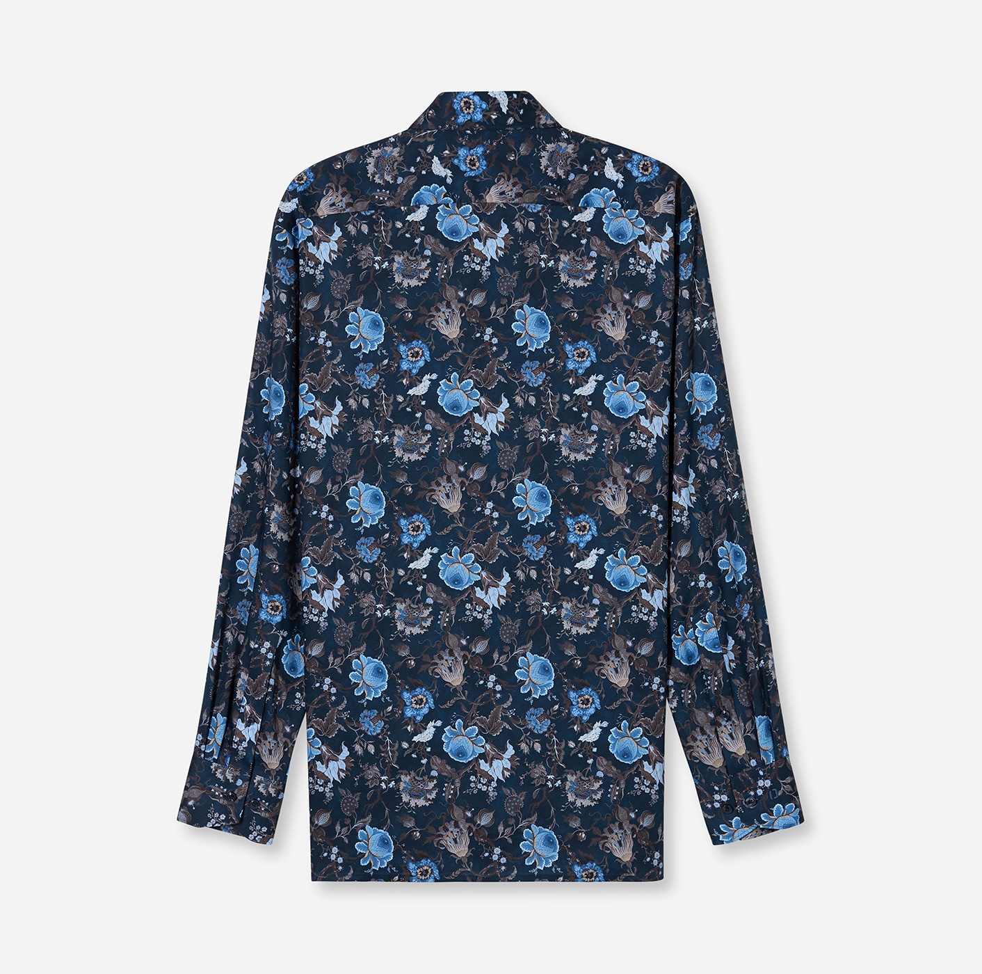 OLYMP Langarmhemd »Luxor« comfort fit, Businesshemd, New-Kentkragen, gemustert