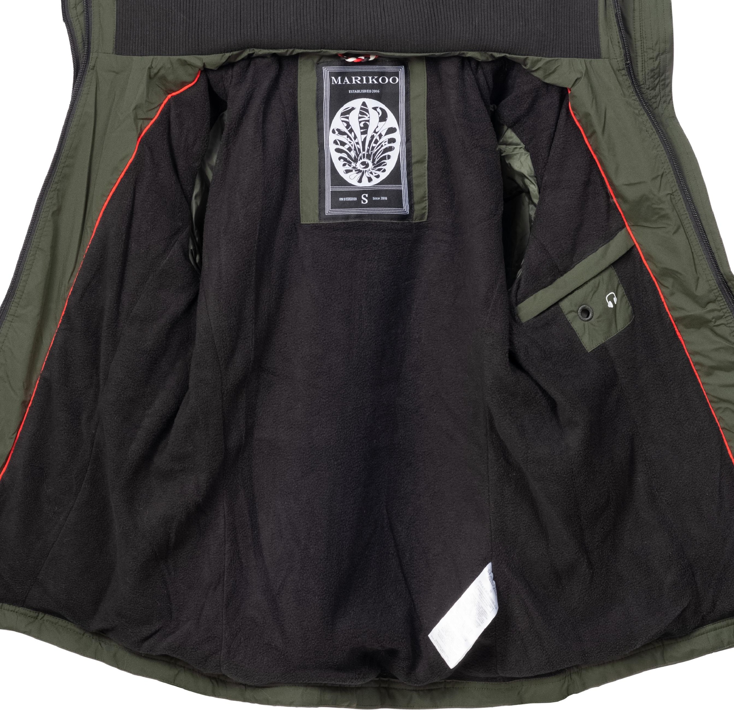 Marikoo Outdoorjacke »Übergangsjacke Erdbeere«