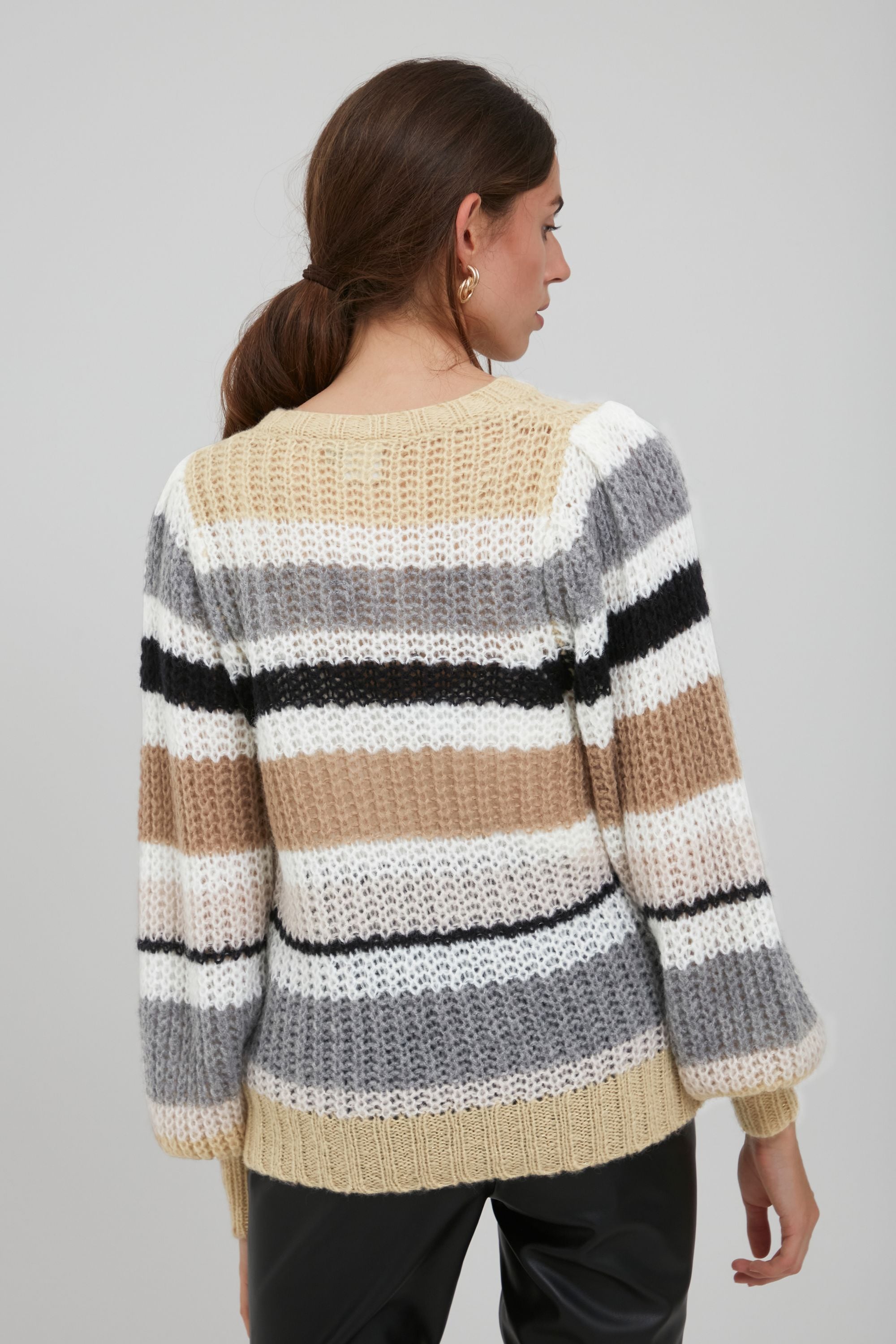 Ichi Strickfleece-Pullover »Strickpullover IHMaisa«