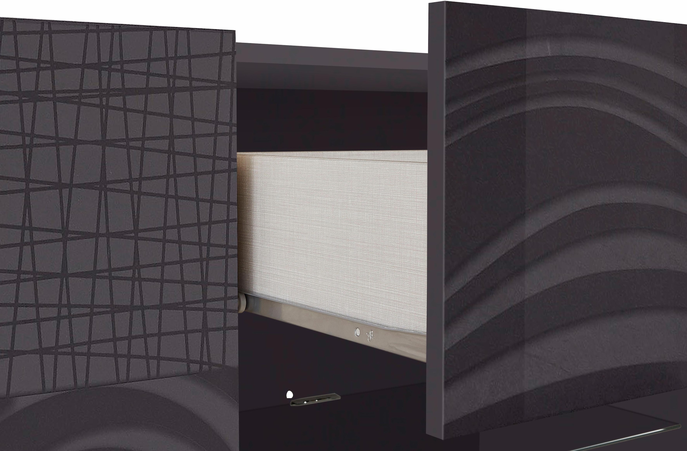 LC Sideboard »Miro«, Breite 241 cm online dekorativem mit Siebdruck kaufen