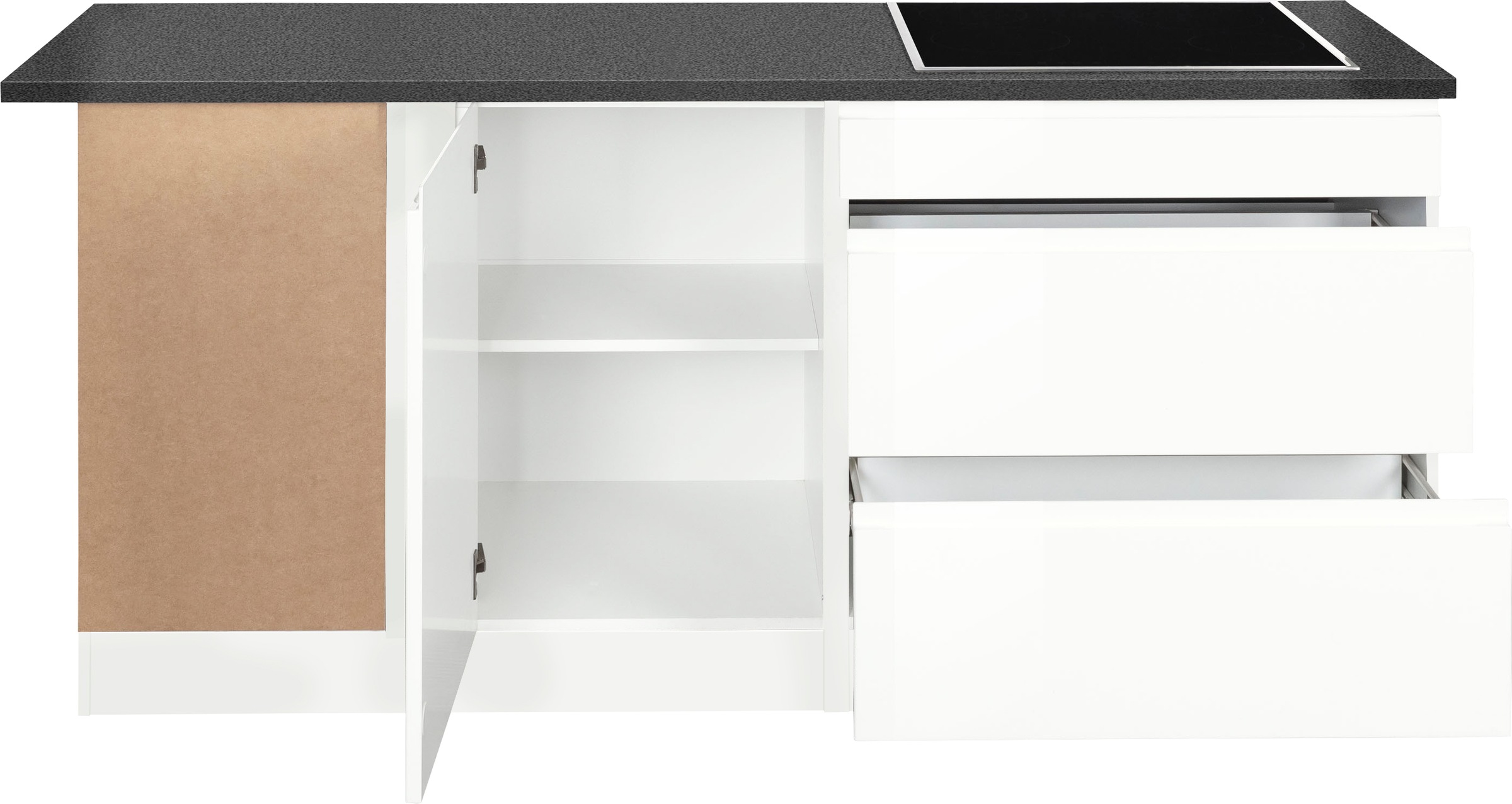 KOCHSTATION Winkelküche »KS-Virginia«, Stellbreite 230/190 cm, mit E-Geräten