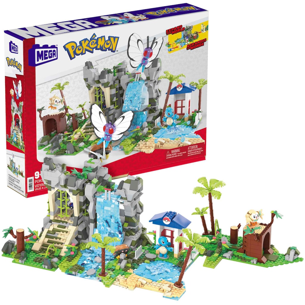 MEGA Konstruktions-Spielset »Pokémon Dschungel Bauset«