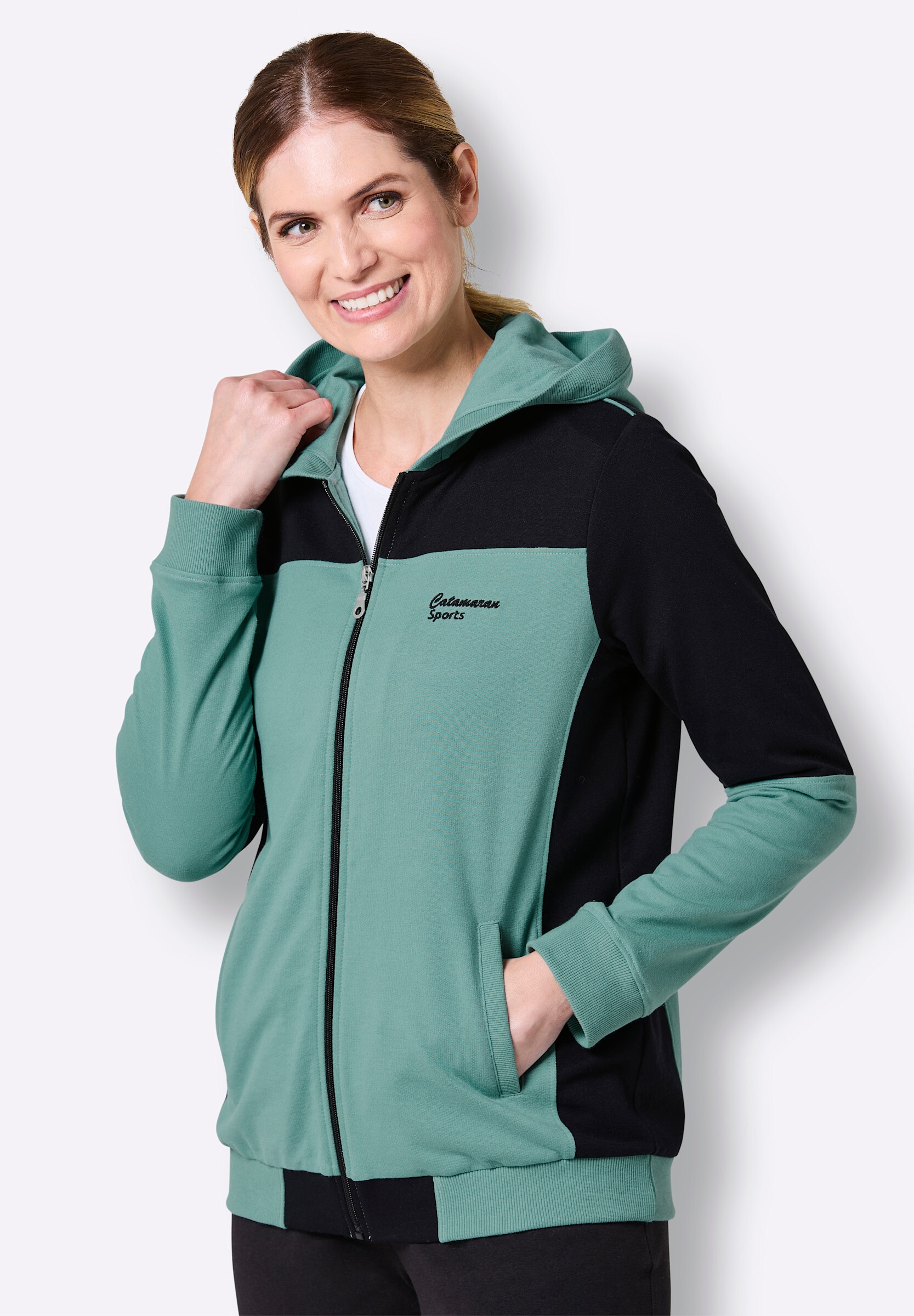 Witt Shirtjacke »Freizeitjacke Sweatjacke im Colour-Blocking«