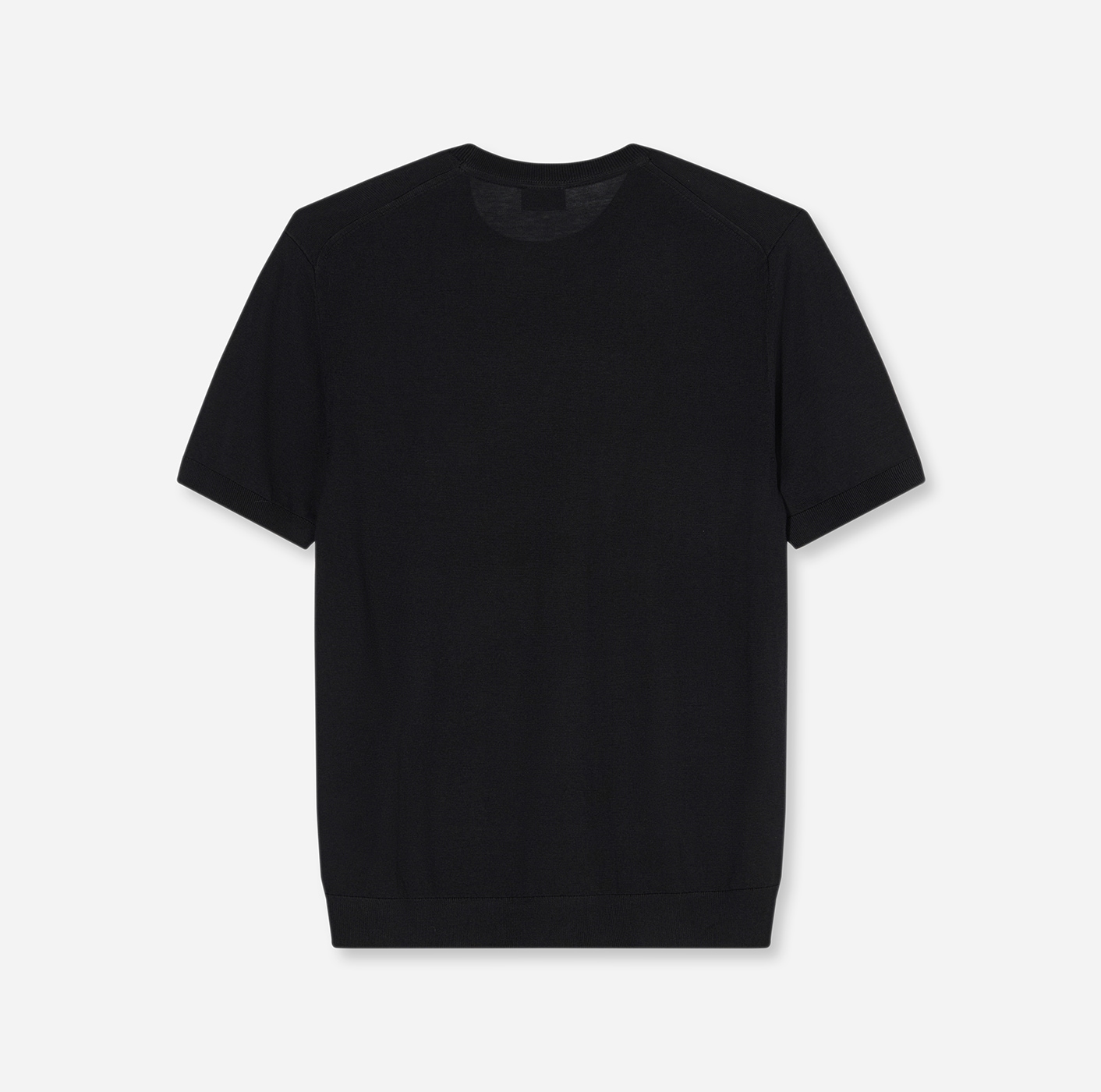 OLYMP T-Shirt Rundhals, Strick, normale Passform