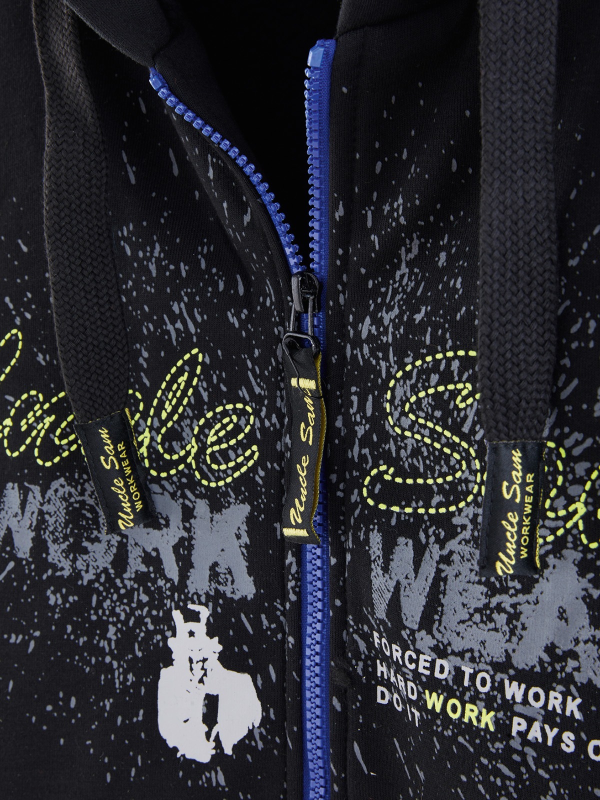 Uncle Sam Funktions-Kapuzensweatjacke »Sweat royaltte«