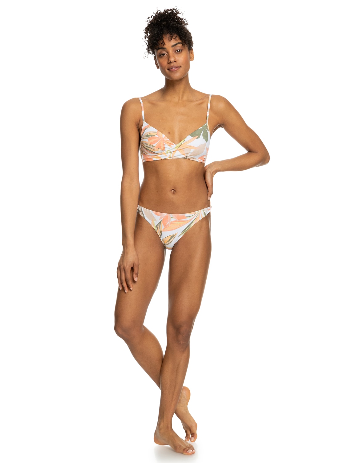 Roxy Bandeau-Bikini-Top »Printed Beach Classics«