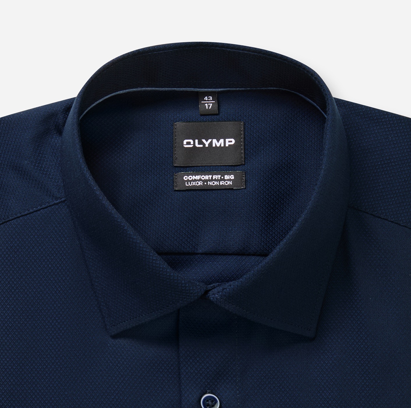 OLYMP Langarmhemd »Luxor Big & Tall« Businesshemd, Große Größen, comfort fit, New-Kentkragen, bügelfrei