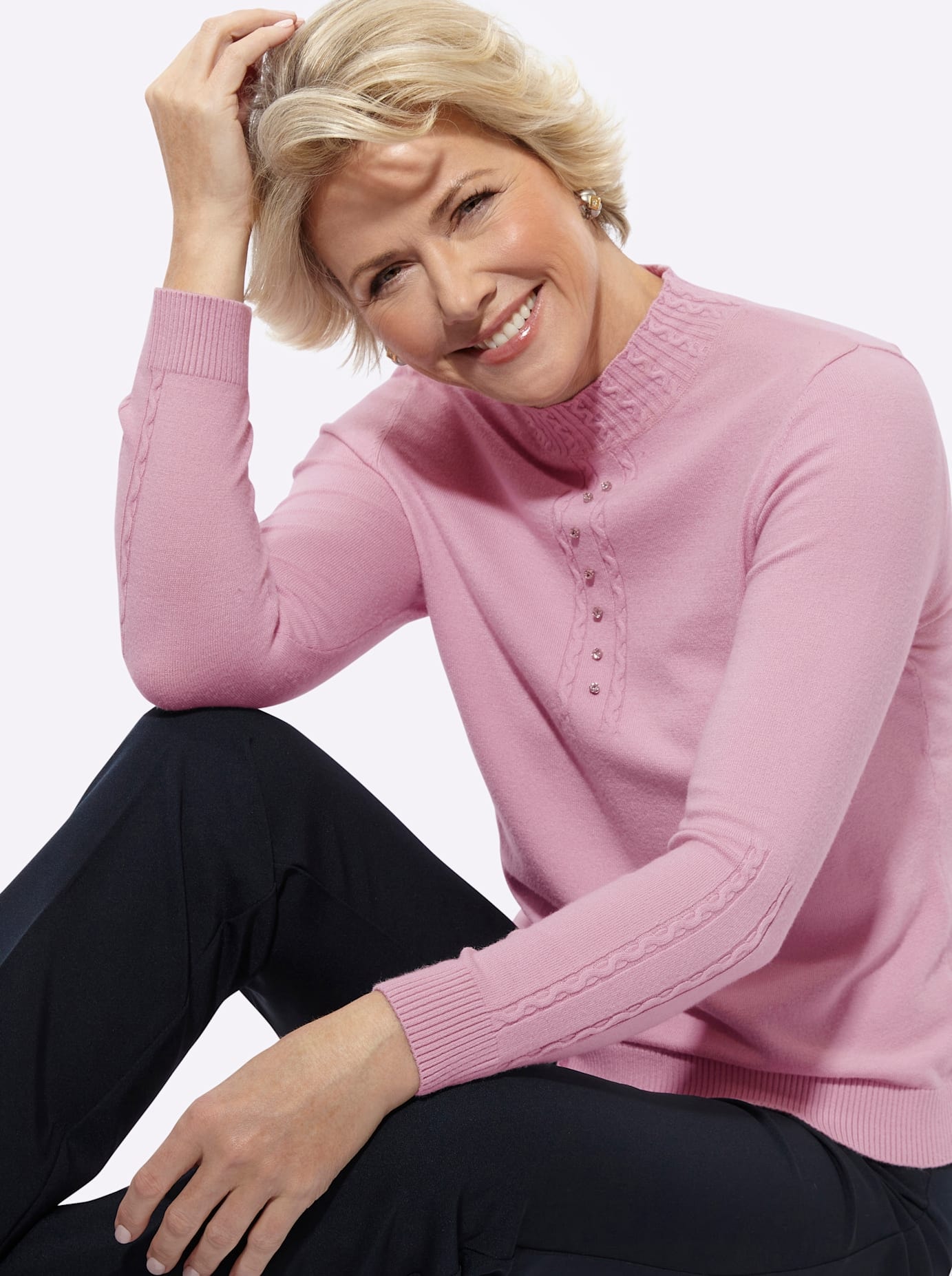 Classic Stehkragenpullover »Stehkragen-Pullover«