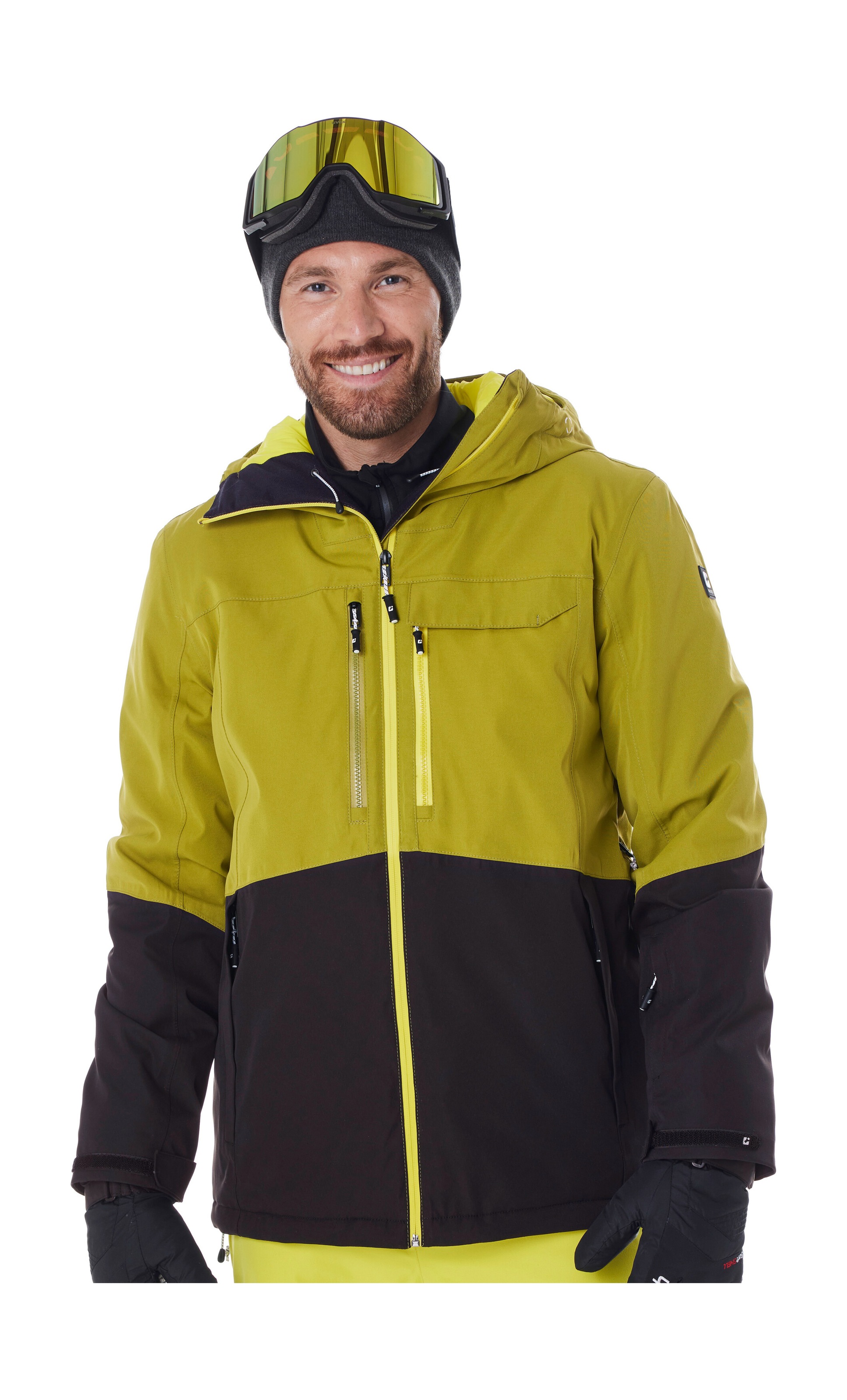 Killtec Skijacke »KSW 280 MN SKI JCKT« Wasserdichte Herrenjacke mit Schneefang und Teflon EcoElite™