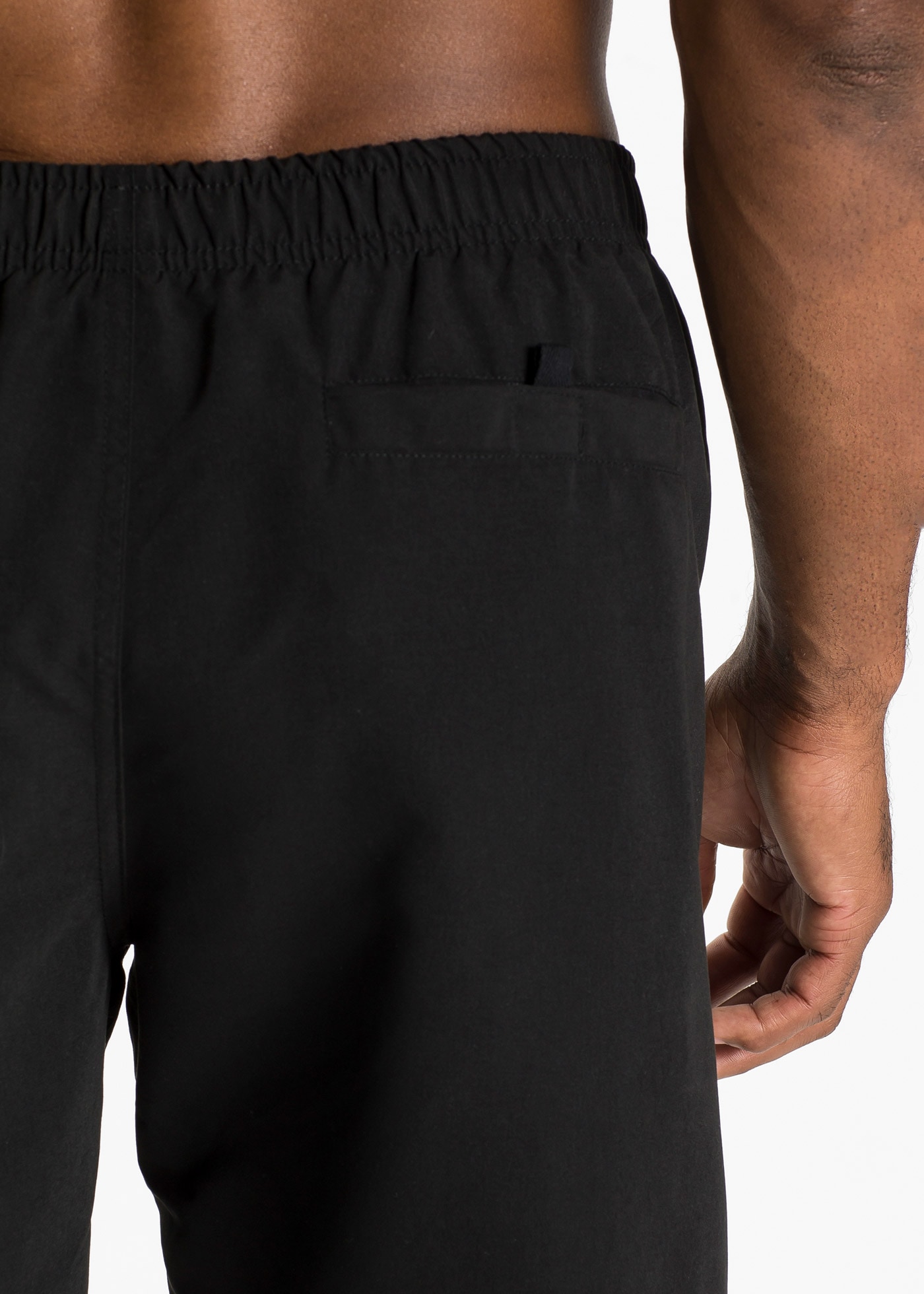 bonprix Badeshorts elastischer Bund mit Ösen und Bindebändern, mit separater Münztasche