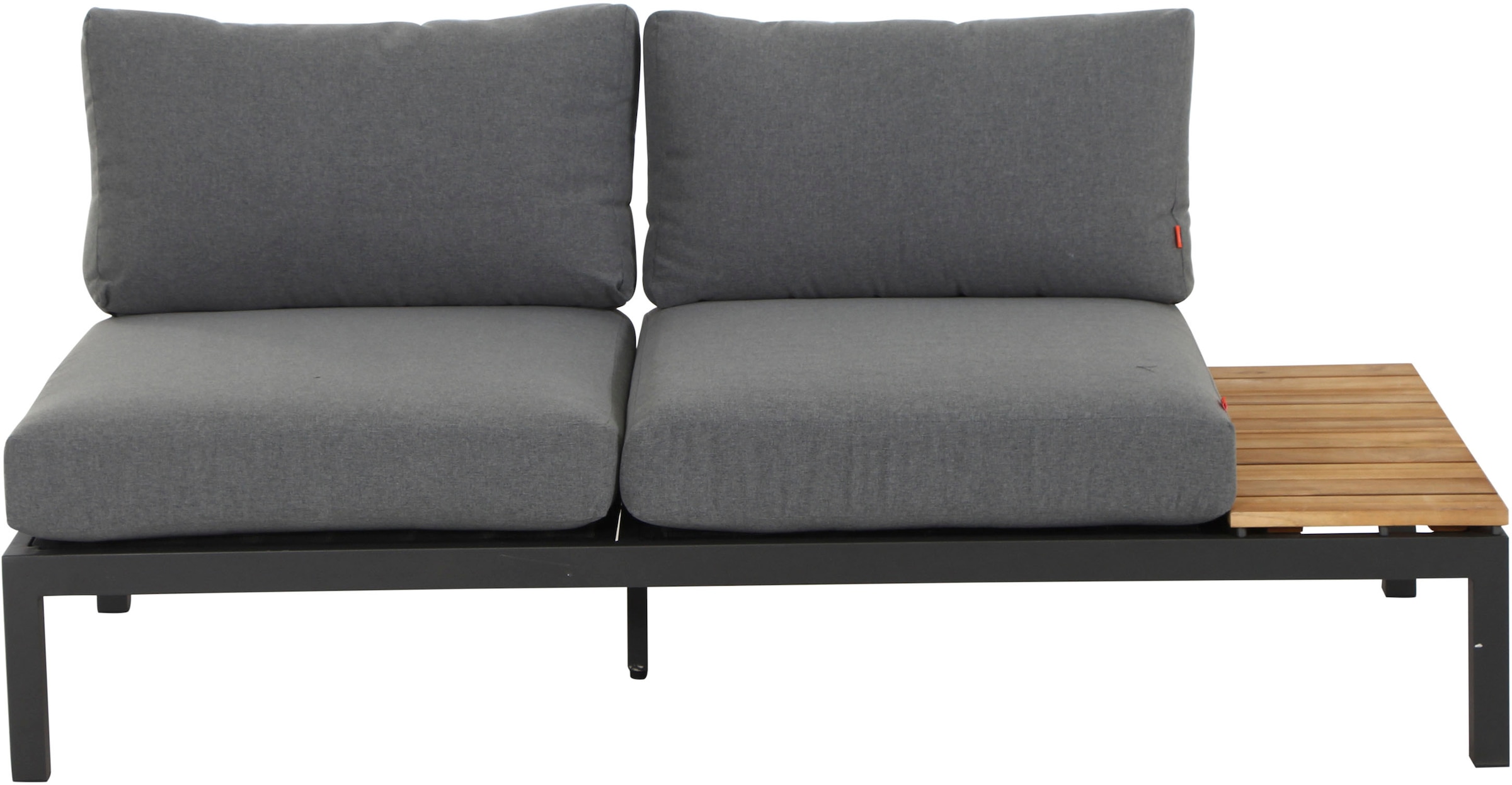 Siena Garden Gartenlounge-Set »Alvida« Set, 15 Stk. tlg. best. aus 2 Sofas, 1 Ecksofa, 1 Tisch und 12 Kissen