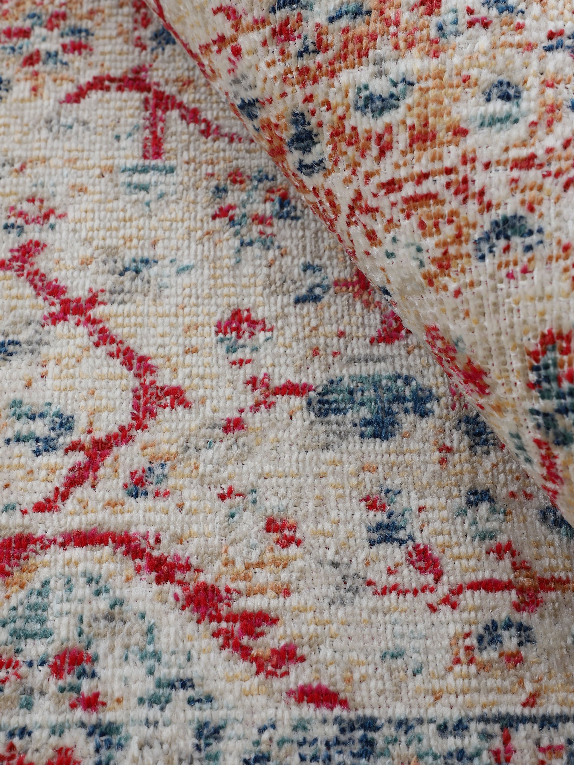 carpetfine Teppich »Noah_2« rechteckig 3 mm Höhe Orient Vintage Look, Wohnzimmer