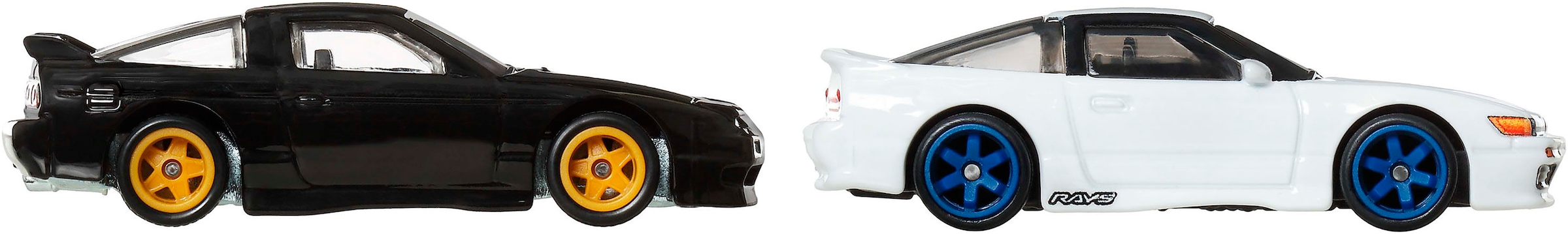 Hot Wheels Spielzeug-Auto »Nissan Sileighty«, (Set, 2 tlg.)