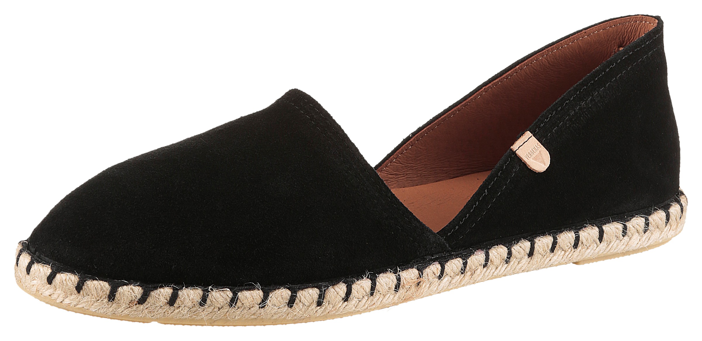 Verbenas Damen Espadrille »CARMEN SERRAJE« in schwarz, Größe 38