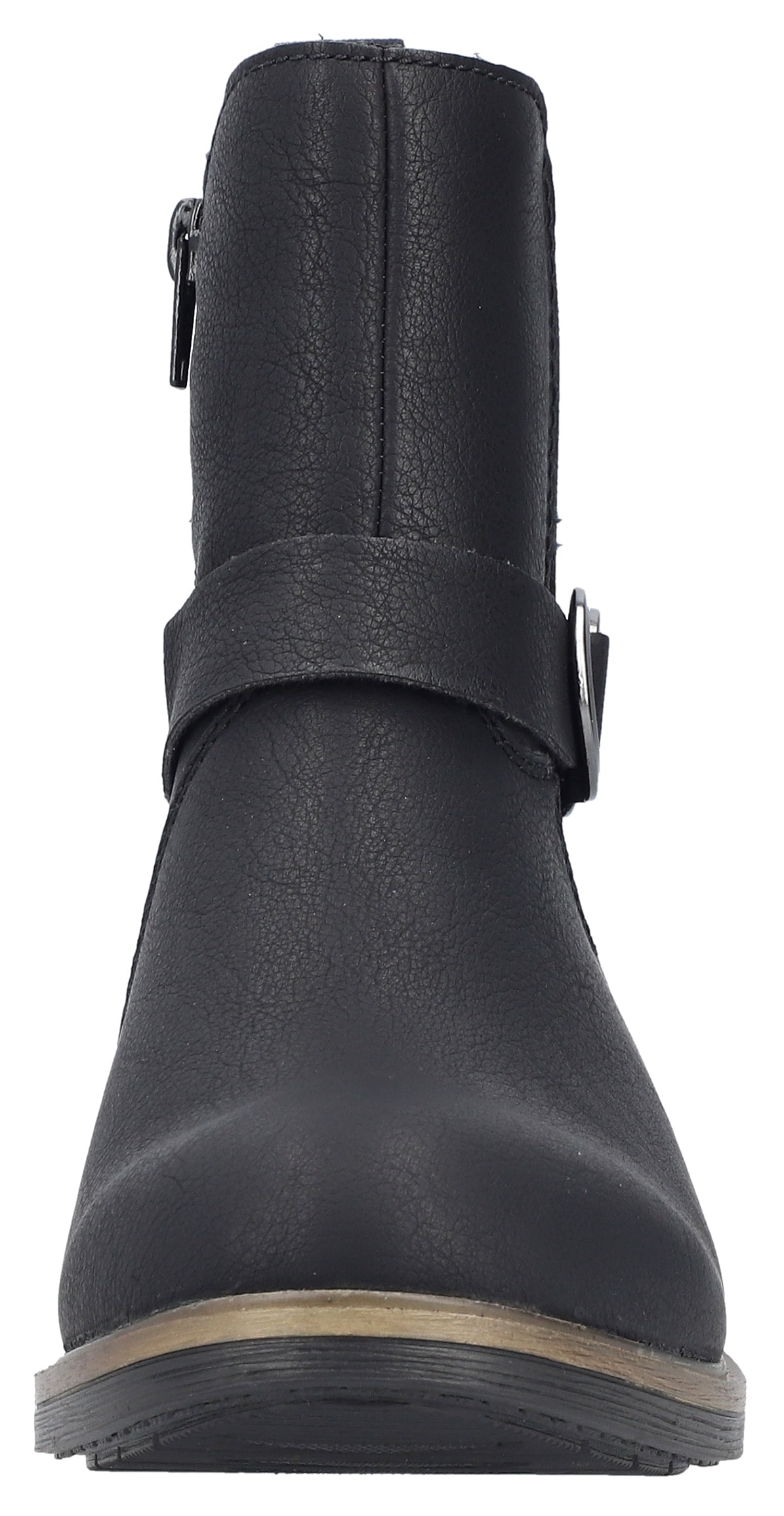 Rieker Winterstiefelette, Chelseaboots, Boots, Blockabsatz, mit Innenreißverschluss