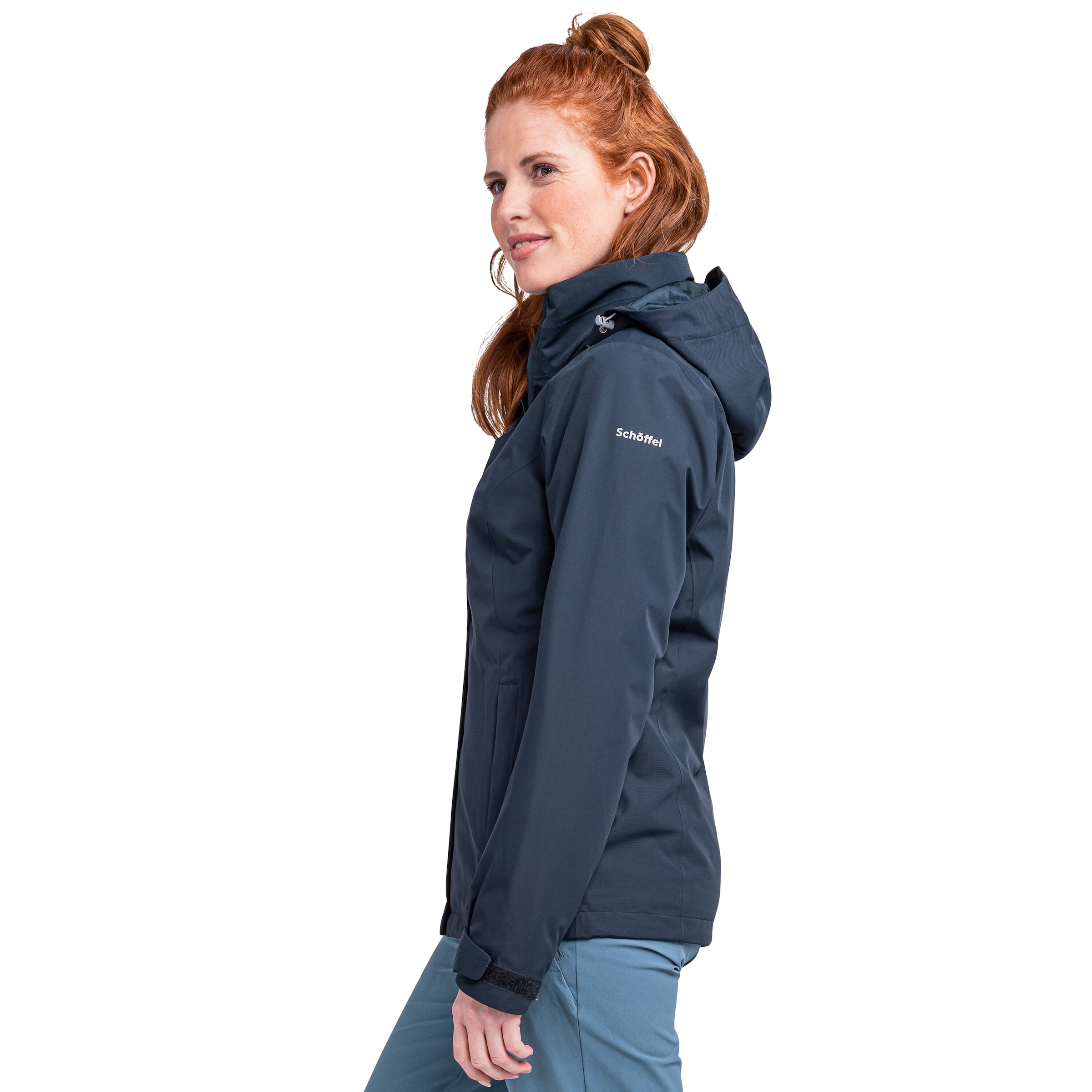 Schöffel Regenjacke »Jacket Gmund L« mit Kapuze sportlicher Stil, wasserdicht, winddicht, atmungsaktiv