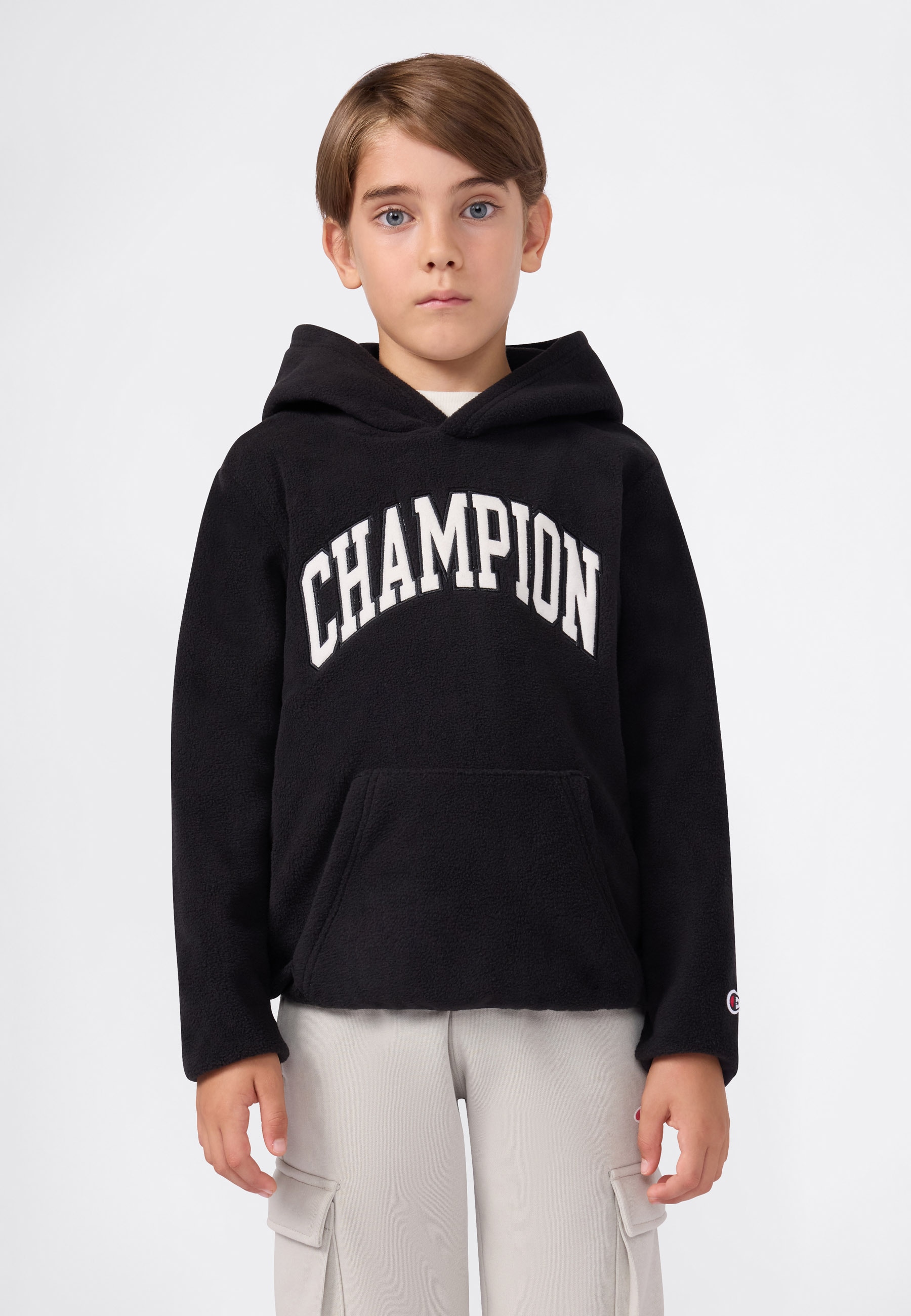 Champion Strickfleece-Pullover »Polar Hoodie Large Logo«
