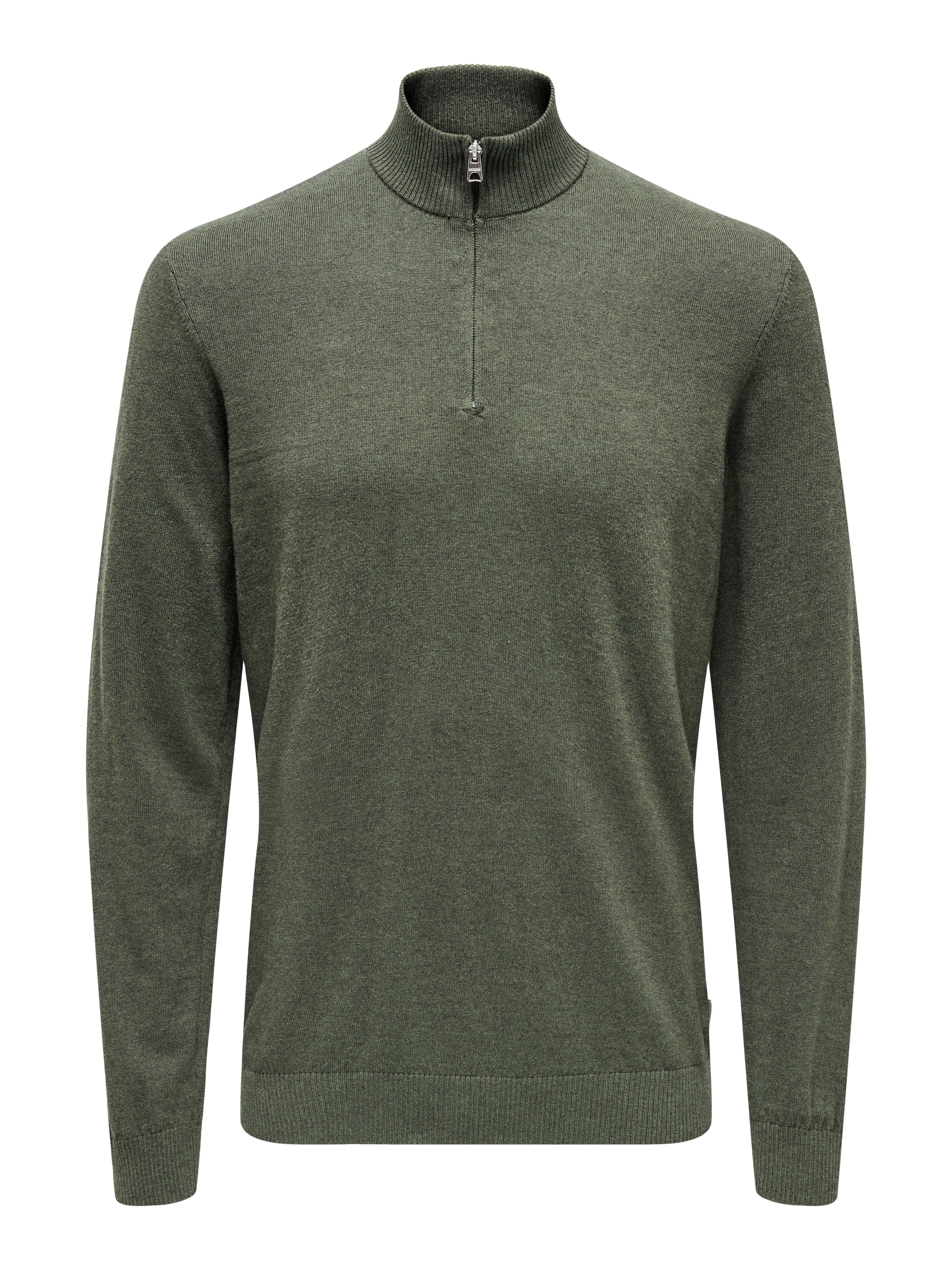 ONLY & SONS Troyer »ONSLOUI REG 12 MEL HALF ZIP KNIT NOOS«