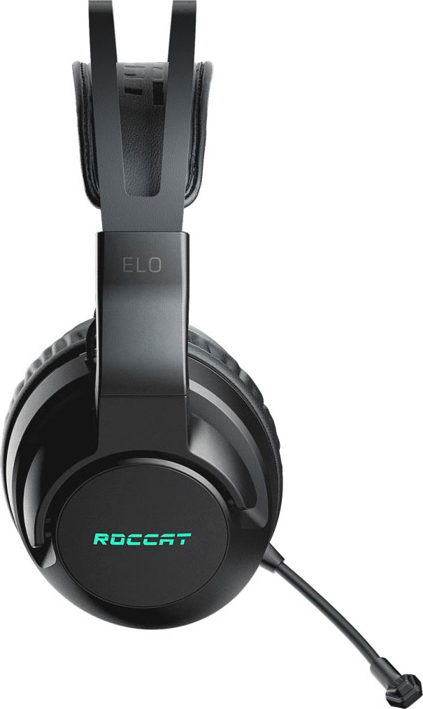ROCCAT Gaming-Headset »Elo 7.1 Air - Kabelloses Surround-Sound RGB PC Gaming Headset«, Mikrofon abnehmbar-Rauschunterdrückung