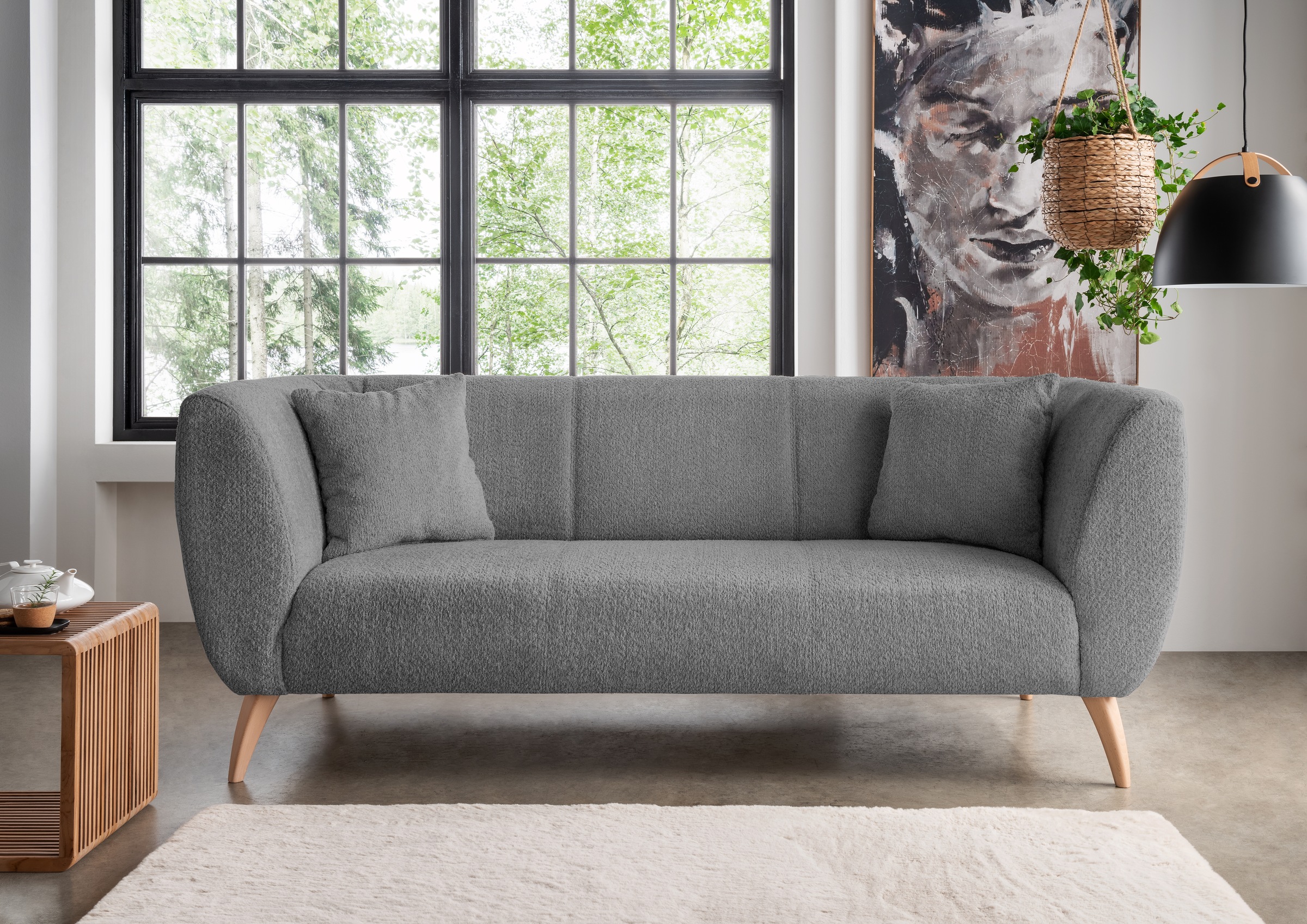 INOSIGN Polstergarnitur »Colori«, (Set, 2 tlg., 3-Sitzer und 2-Sitzer), auch als Loveseat erhältlich