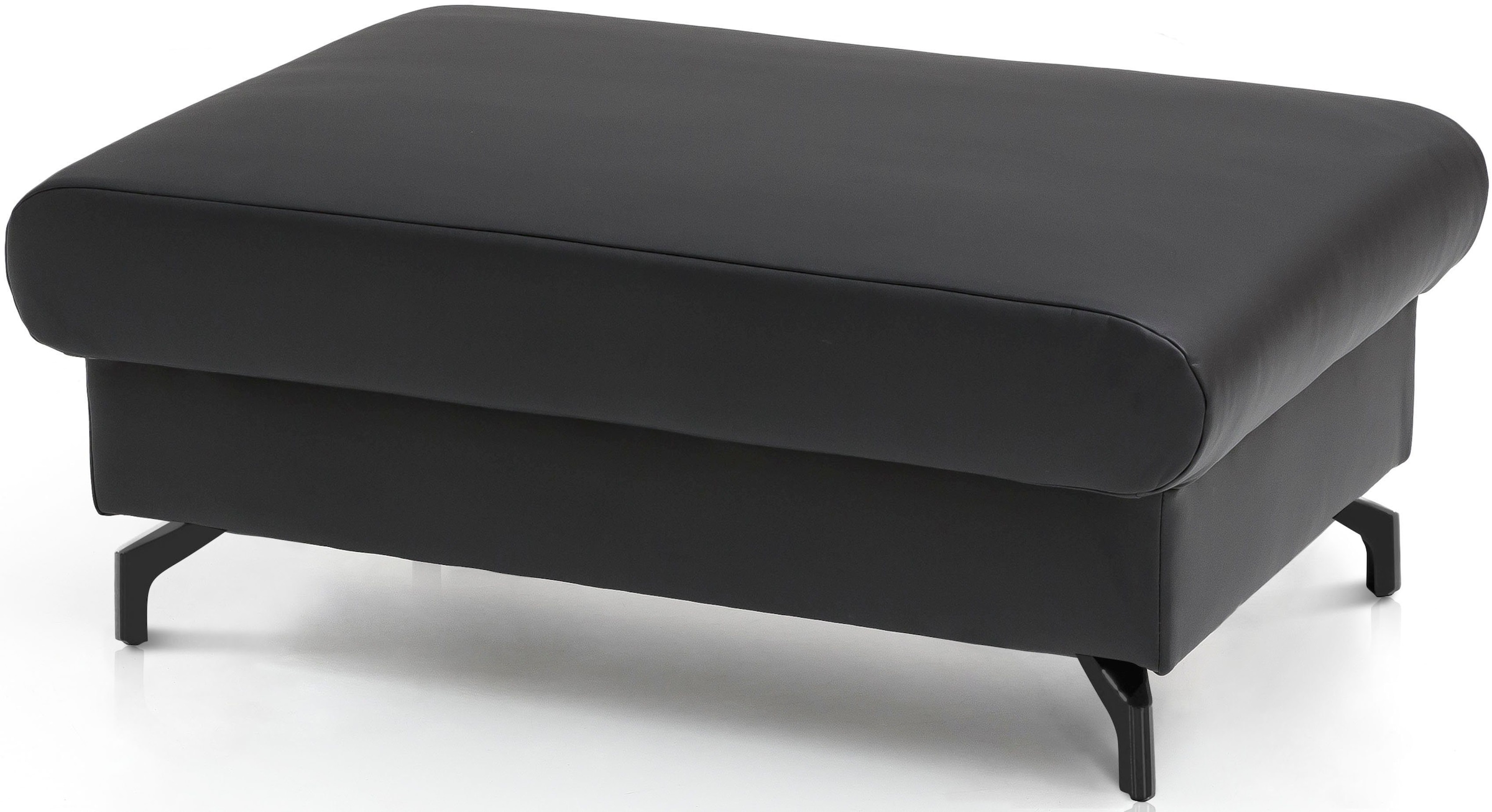 COTTA Polstergarnitur »Komaris L-Form«, (Set), Set bestehend aus: Ecksofa mit Kopfteilverstellung & Hocker