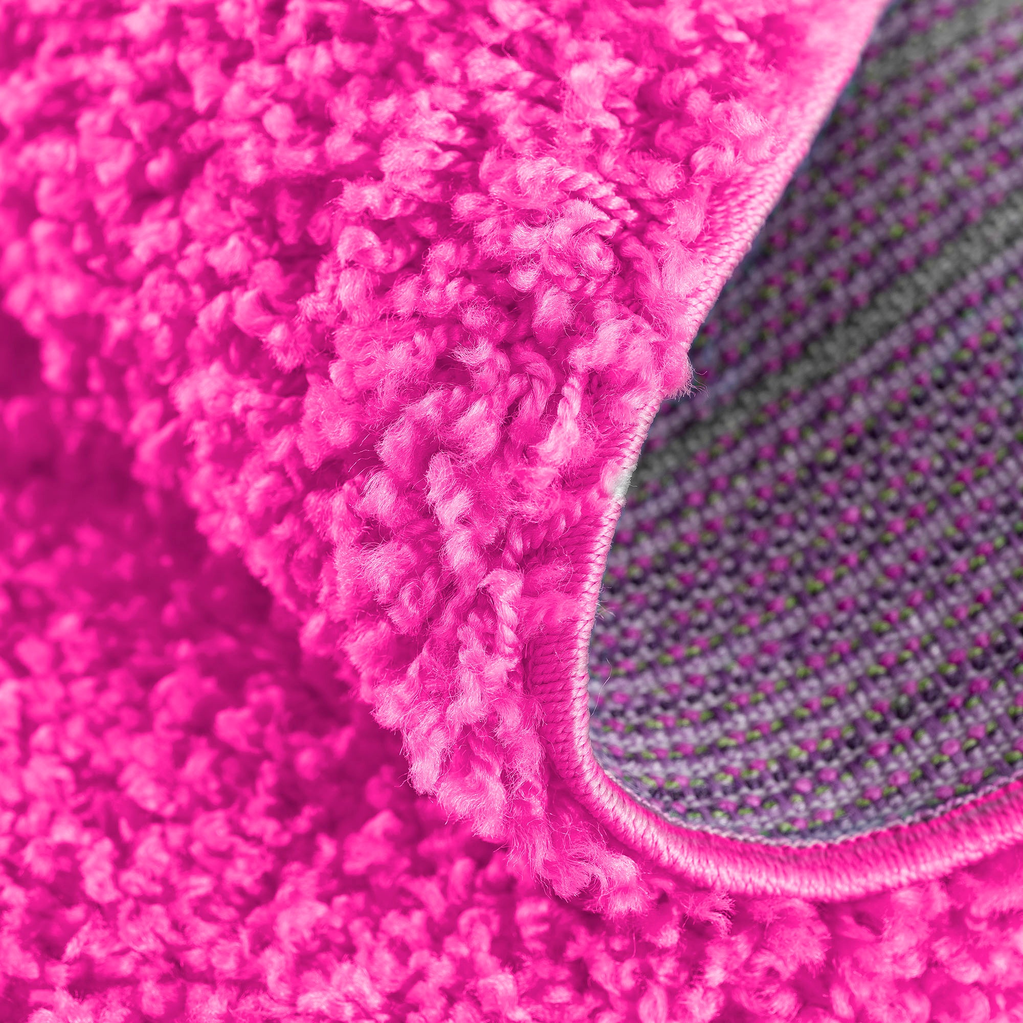Sanat Hochflor-Teppich »LOCA«, rund, 30 mm Höhe, Wohnzimmer, Langflor, Shaggy, Schlafzimmer
