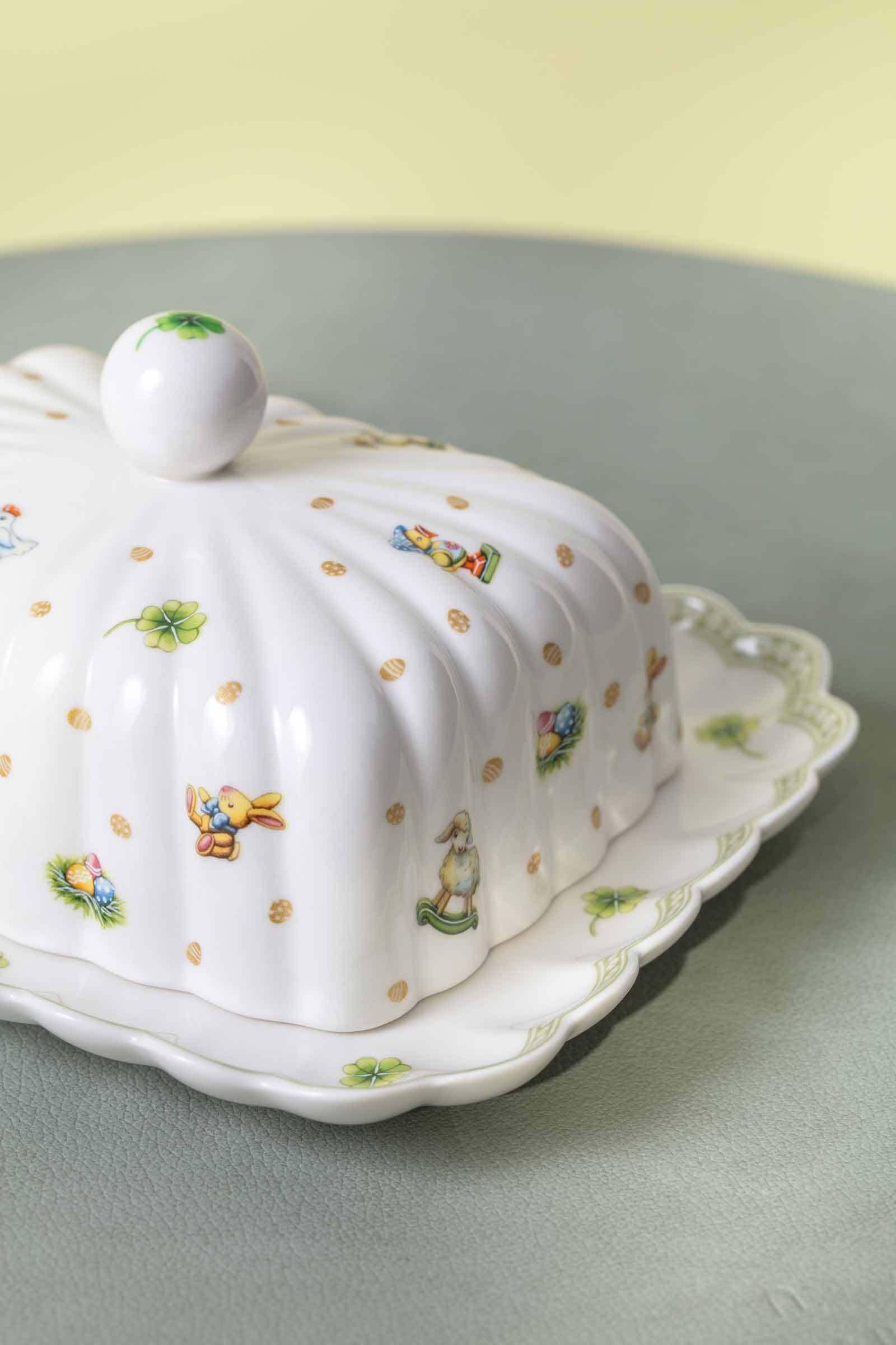 Villeroy & Boch Butterdose »Butterdose Easter Delight 18,4 x 15,8 x 8,8 cm bunt« Handwäsche wird empfohlen