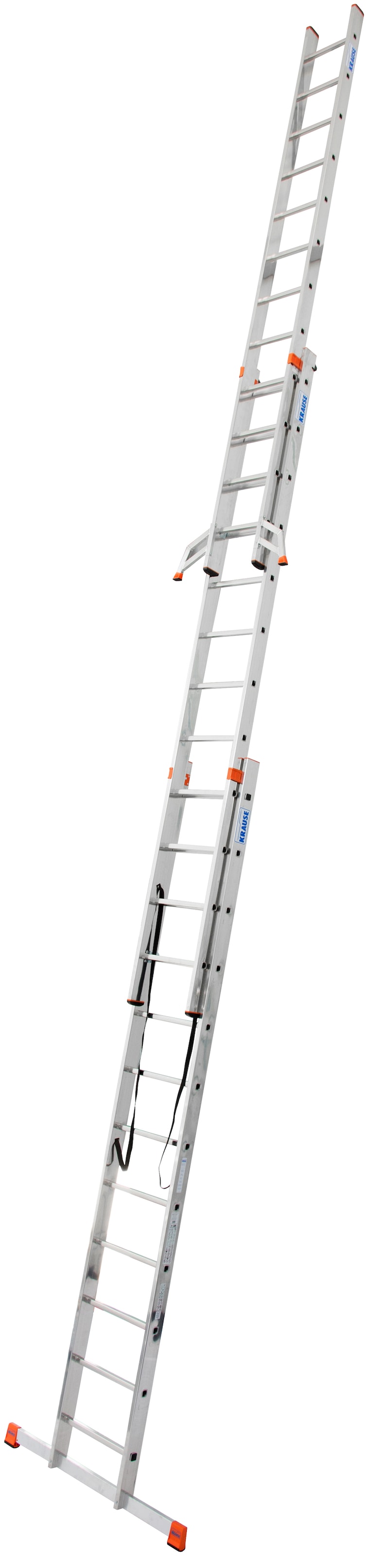KRAUSE Vielzweckleiter »Tribilo«, mit Leiternspitzen, 3x12 Sprossen
