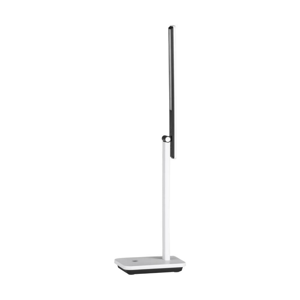 EGLO Tischleuchte »INIESTA LED Tischlampe, weiß-schwarz, Touchsensor, dimmbar, USB«, 1 flammig, Leuchtmittel LED-Modul | LED fest integriert, Leselampe, Schreibtischlampe, 3-step CCT, Kopf verstellbar, 33x35x35cm