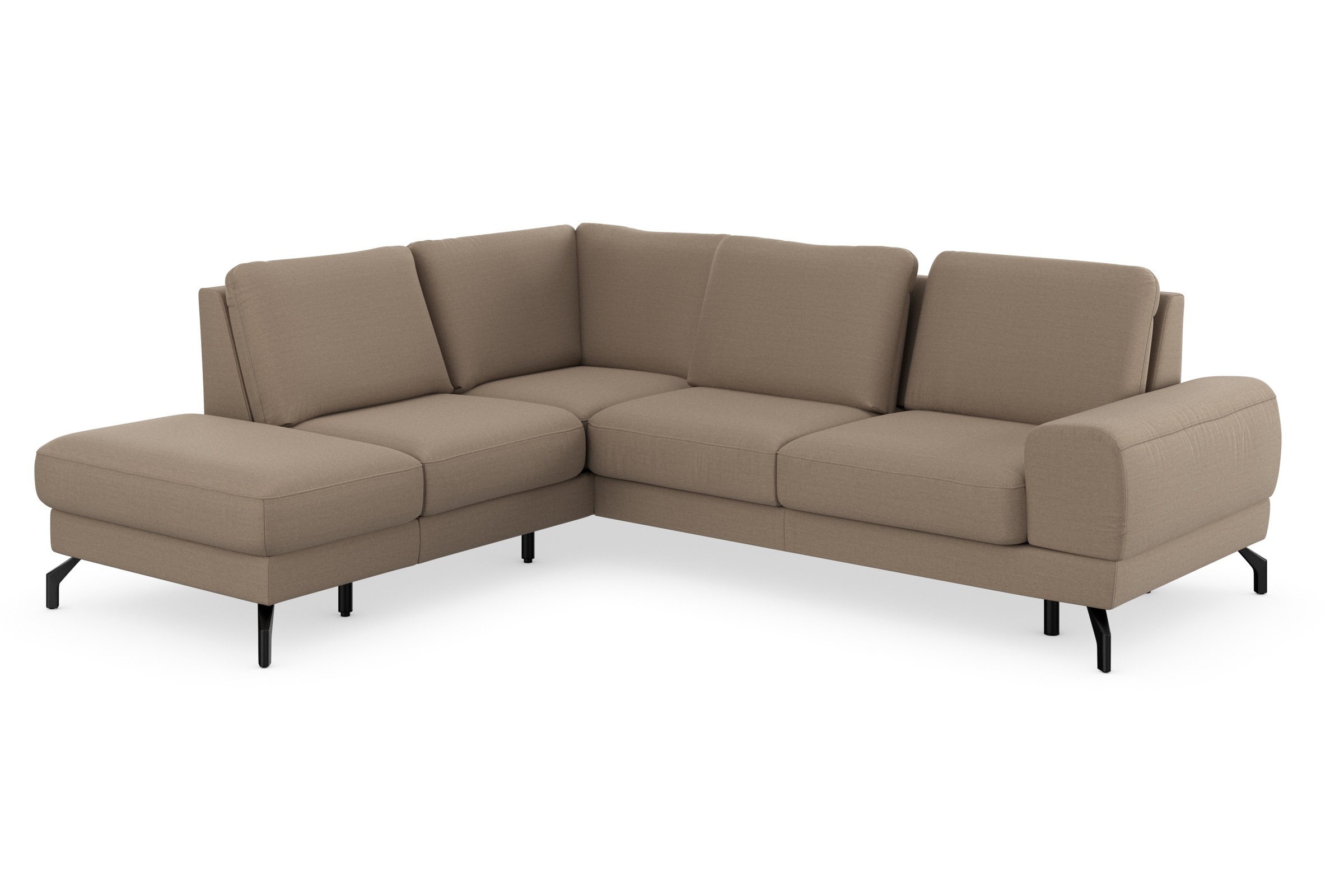 sit&more Ecksofa »Cinturo L-Form« inklusive Sitztiefenverstellung und Federkern, Sitzhöhe 45 cm