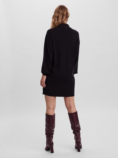 Vero Moda Strickkleid »VMNANCY LS FUNNELNECK DRESS GA NOOS«