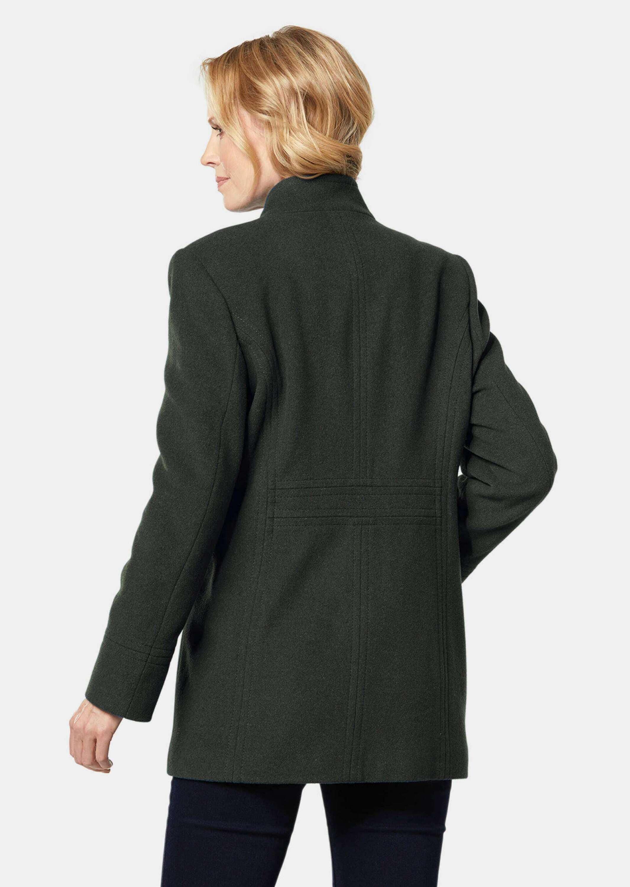 GOLDNER Wolljacke »Kurzgröße Unentbehrliche Wolljacke mit feinen Details«