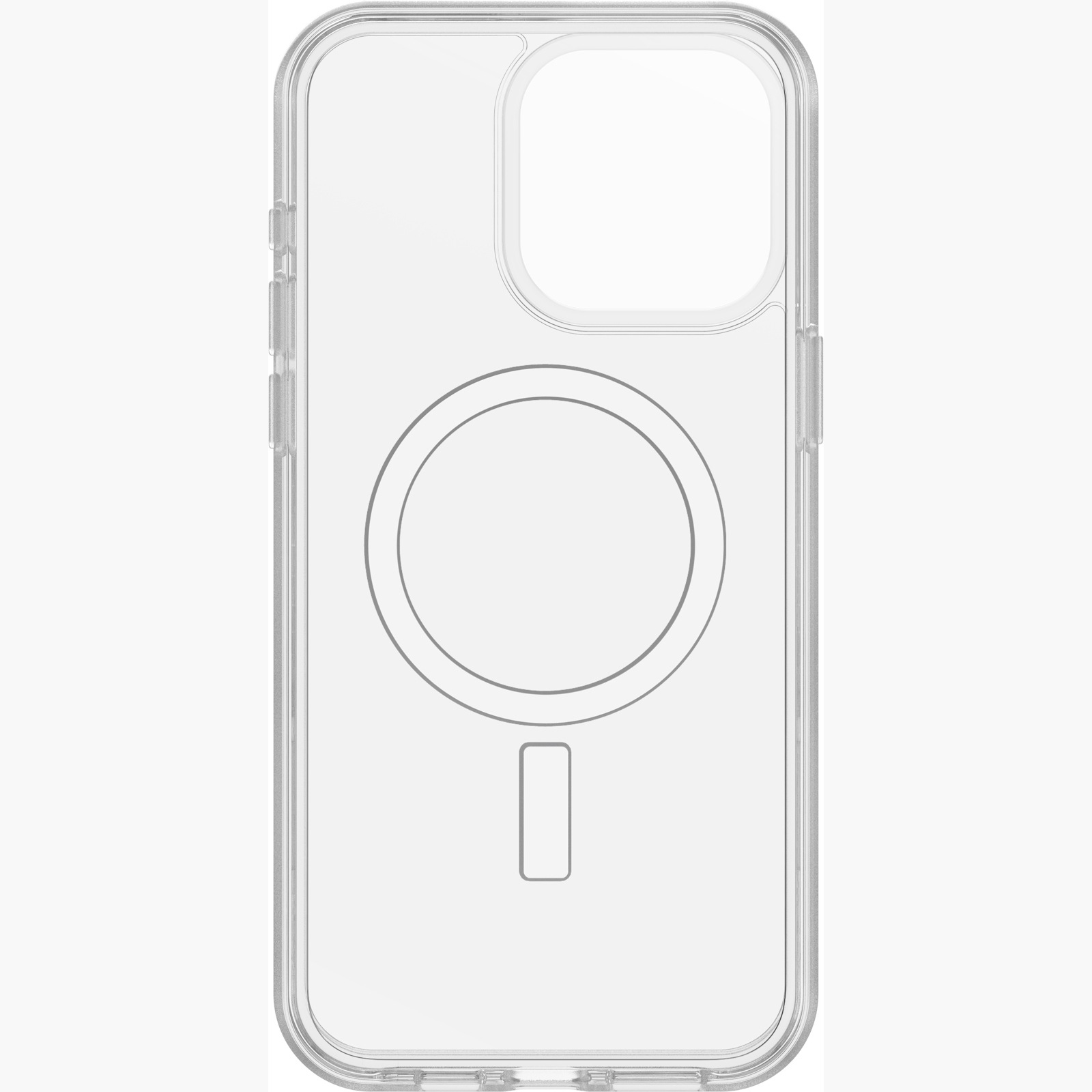 Otterbox Backcover »Symmetry Clear MagSafe Hülle,Glass,Charger KIT für iPhone 15 Plus«, Apple iPhone 15 Pro Max, Protection und Power Kit, DROP+, widerstandsfähig, Kantenschutz