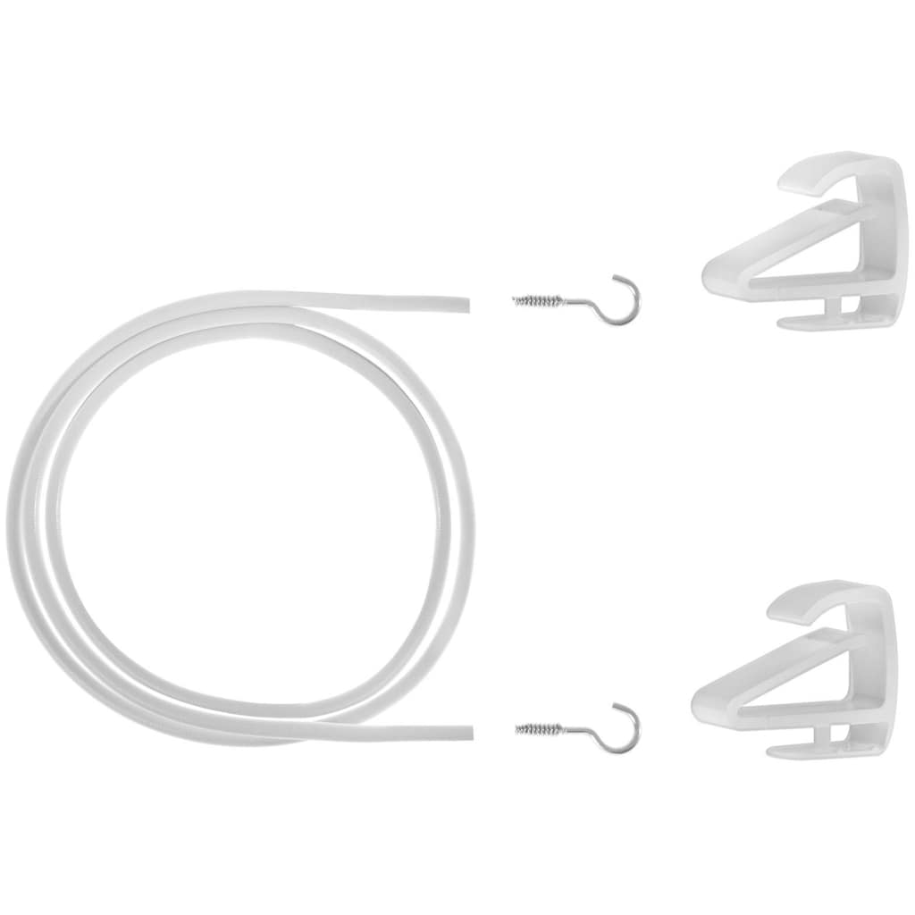 LICHTBLICK ORIGINAL Seilspanngarnitur »Gardinenspannseil Klemmfix«