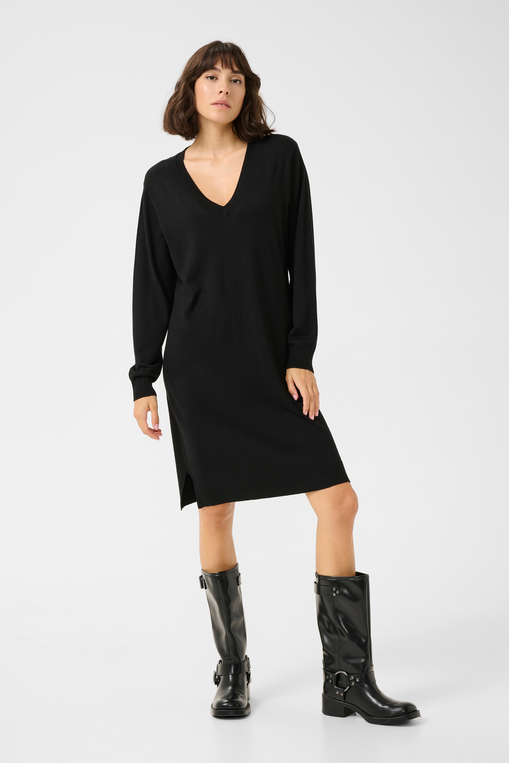 KAFFE Midikleid »Kleid KAlizza«