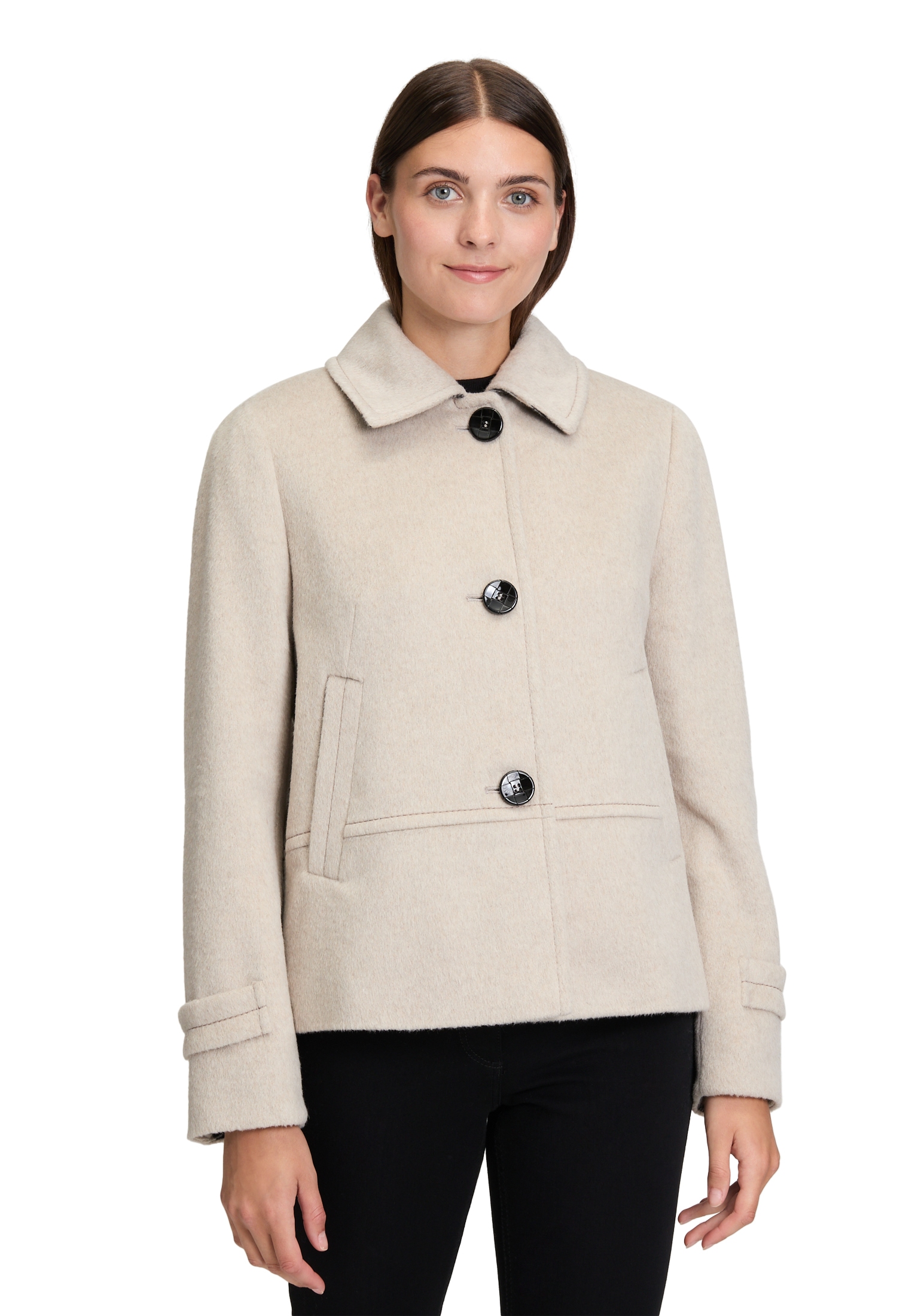 Gil Bret Wolljacke »Wolljacke mit Kragen«