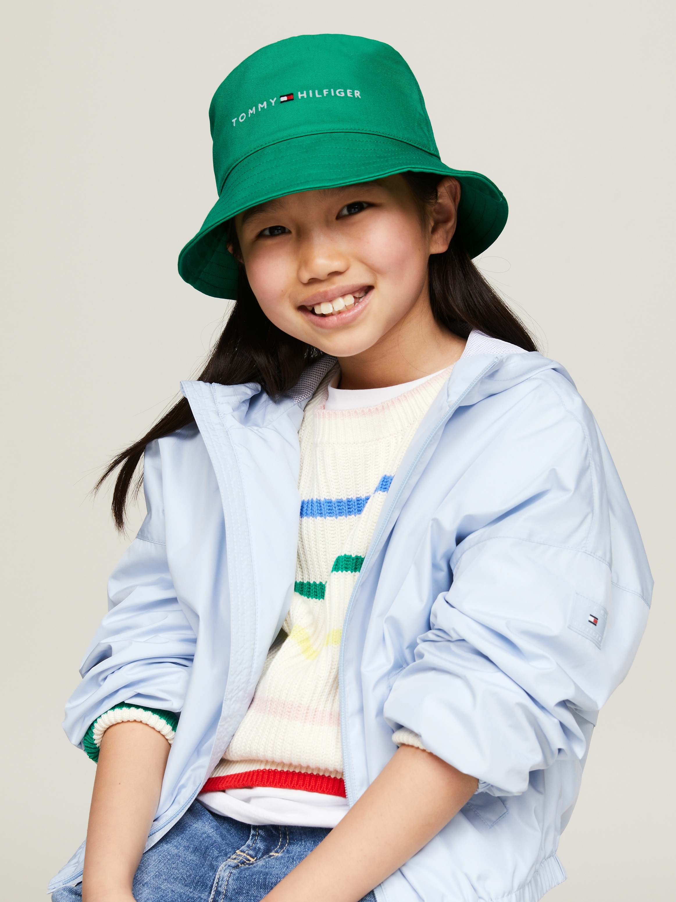 Fitted Cap »Essential Cap Unisex Bucket Hat«, (1 St.), Kinder Kids Junior MiniMe,im...