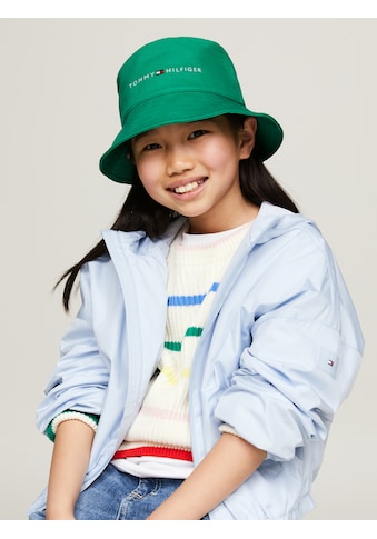 Fitted Cap »Essential Cap Unisex Bucket Hat«, (1 St.), Kinder Kids Junior MiniMe,im...