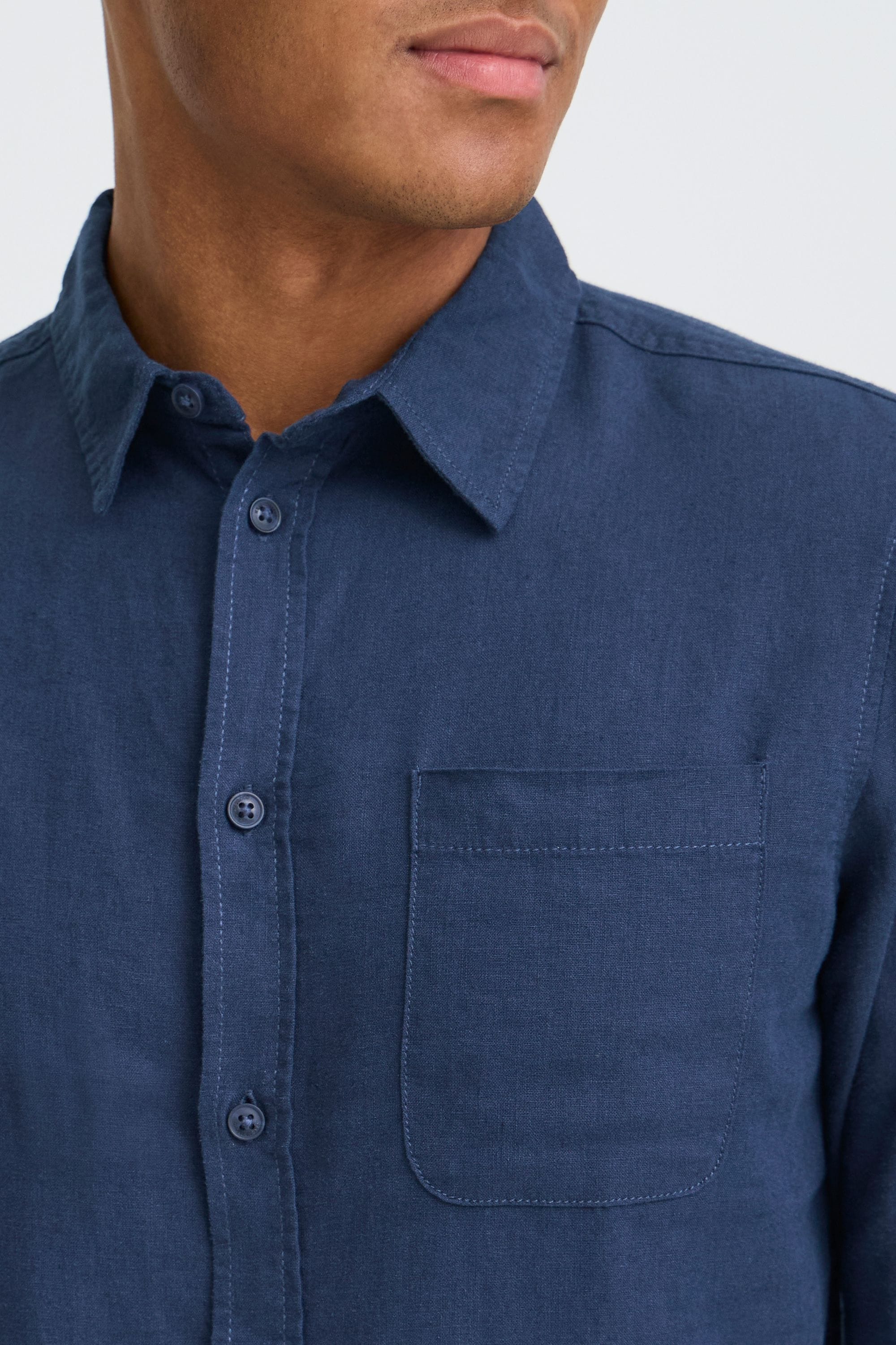 Blend Leinenhemd »Leinenhemd BHMLinex«