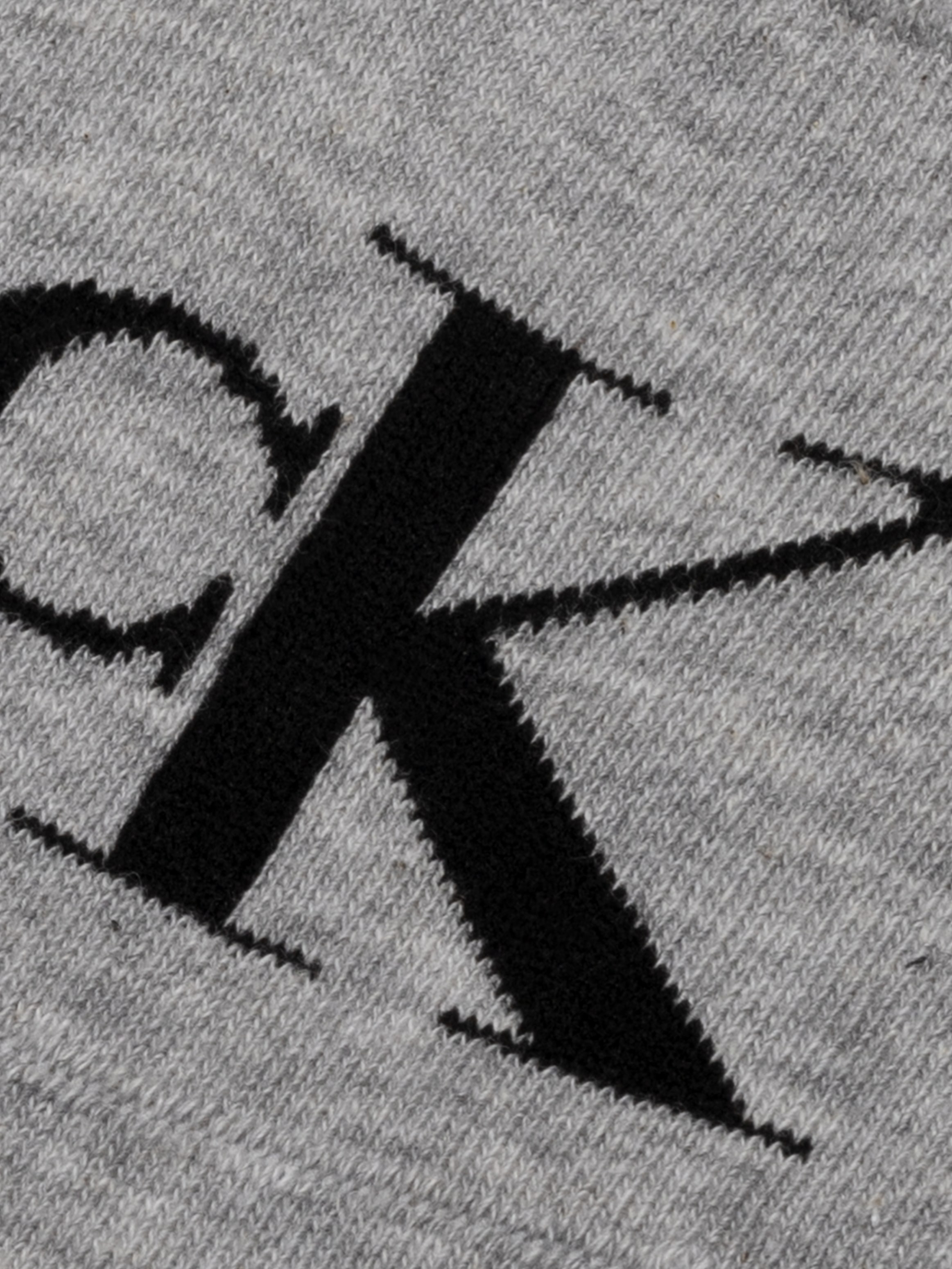 Calvin Klein Jeans Füßlinge »CKJ WOMEN FOOTIE HIGH CUT 2P MONOGRAM«, (2 Paar), Mit großer Logostickerei vorn