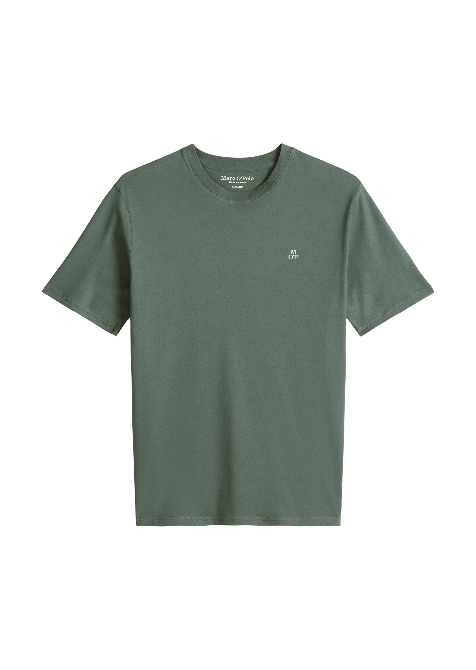 Marc O'Polo T-Shirt Logo-T-Shirt aus Bio-Baumwolle