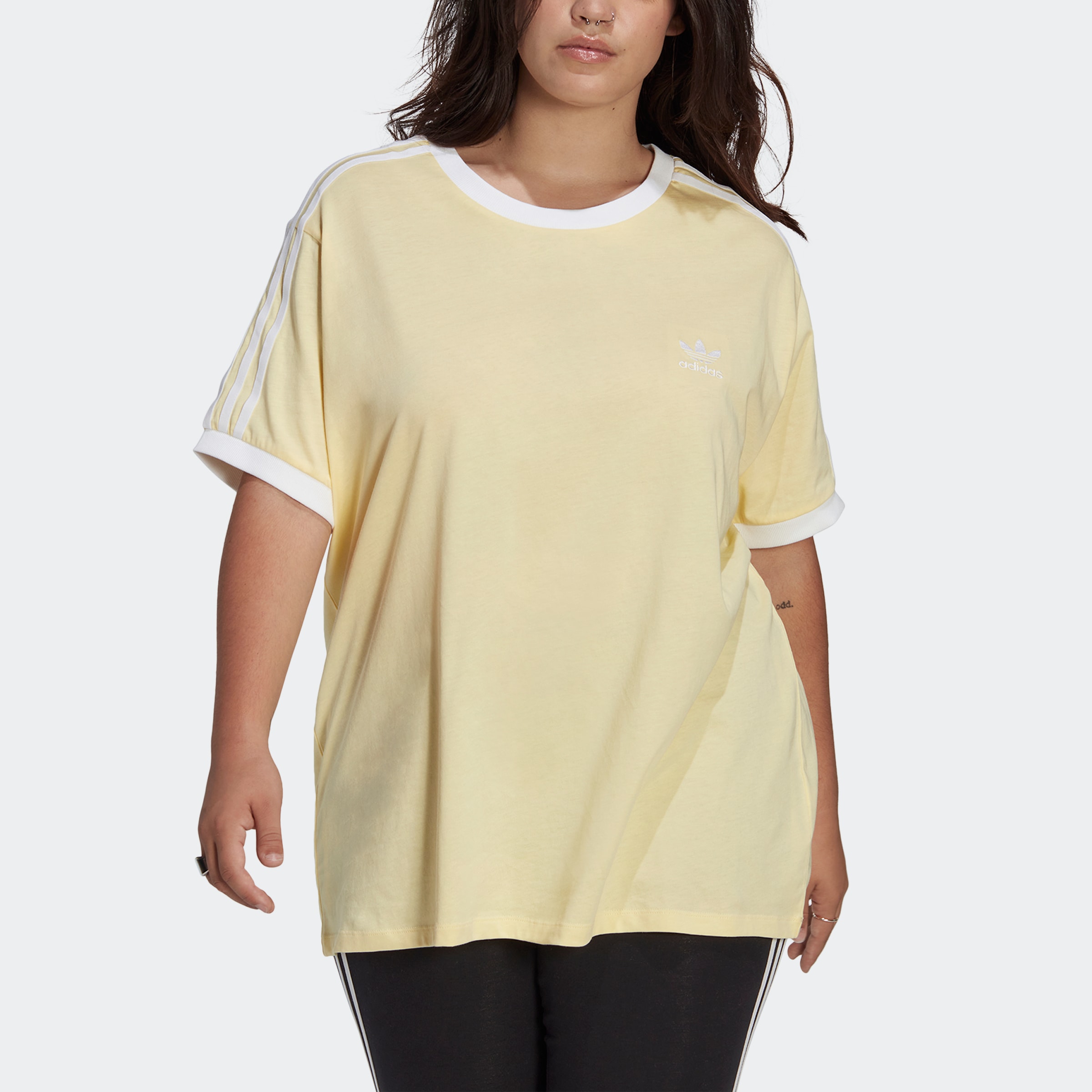 kaufen GRÖSSEN« T-Shirt OTTO 3-STREIFEN GROSSE CLASSICS adidas – bei Originals »ADICOLOR