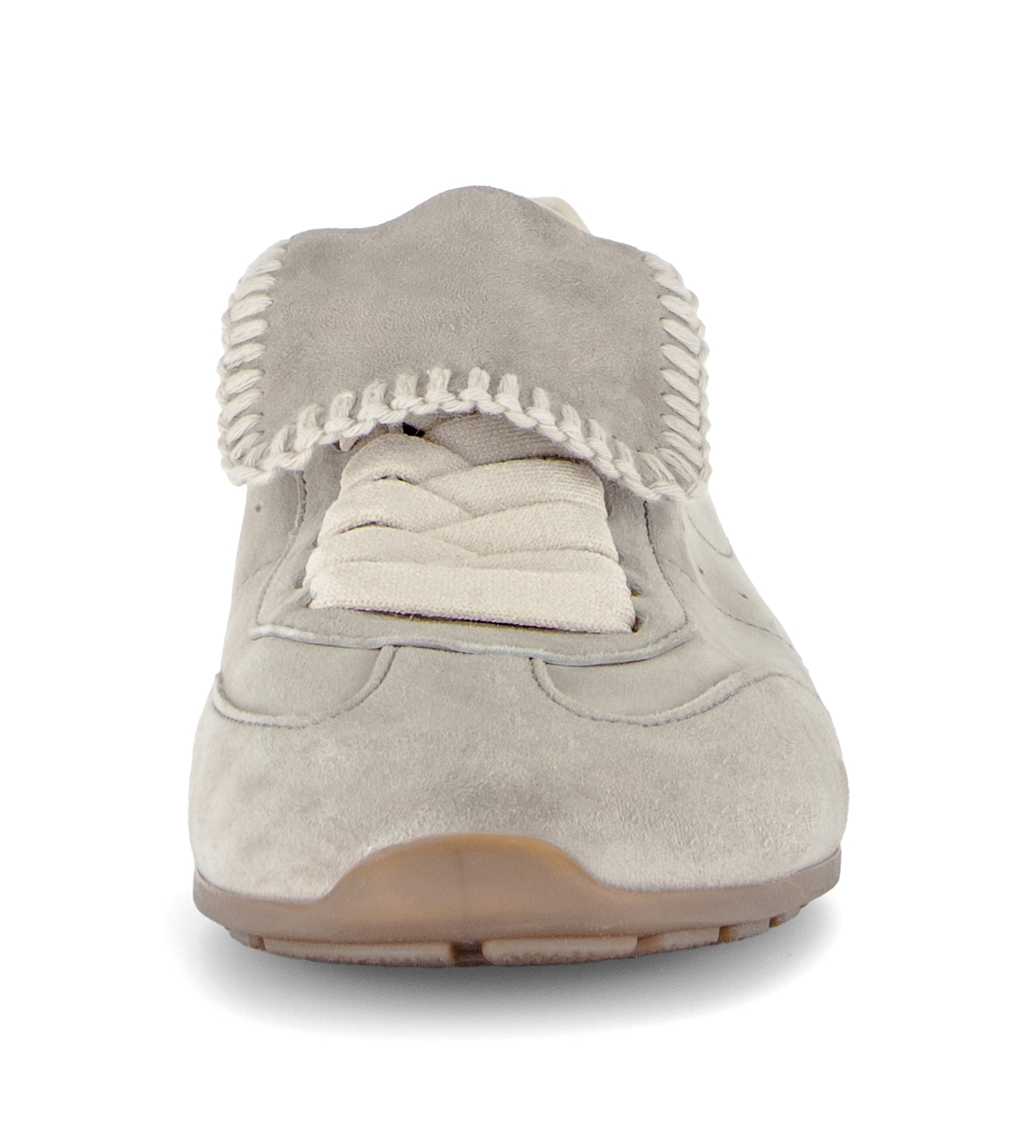 Gabor Sneaker  Freizeitschuh, Halbschuh, Schnürer mit Ziernähten und Kontrastbesatz